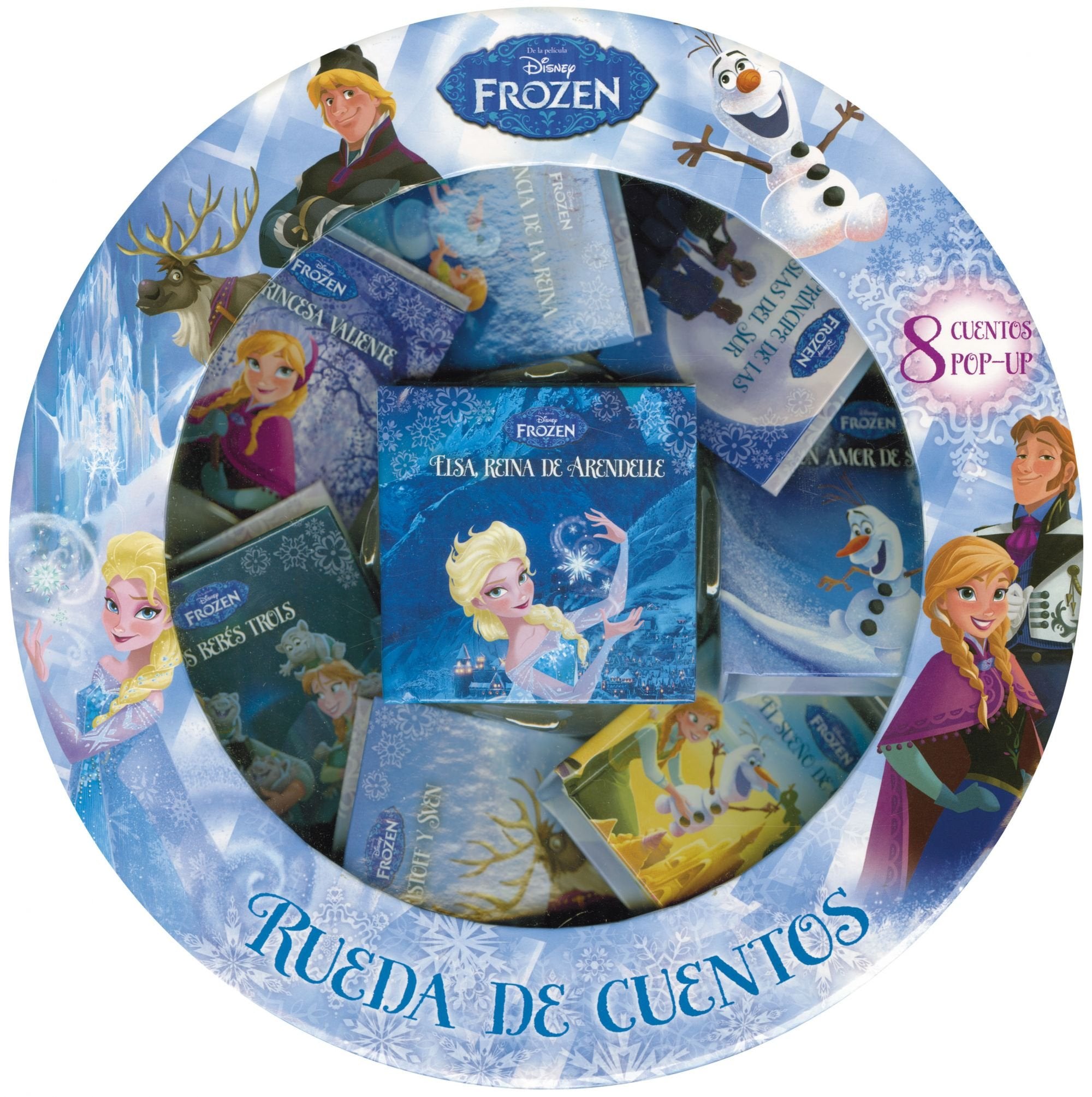 Frozen. Rueda de cuentos: 8 cuentos pop-up book