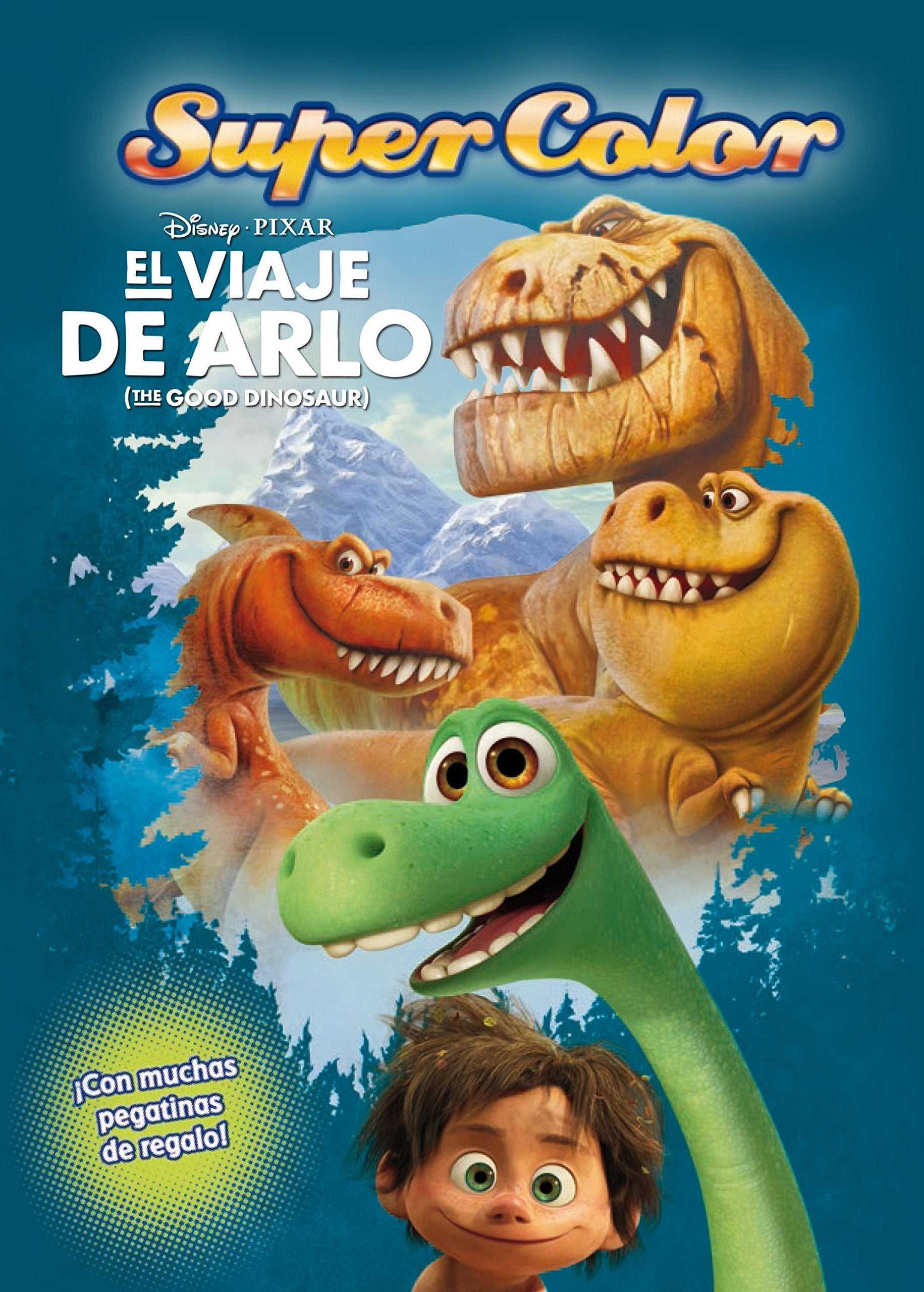 El viaje de Arlo. Supercolor: ¡Con muchas pegatinas de regalo! book