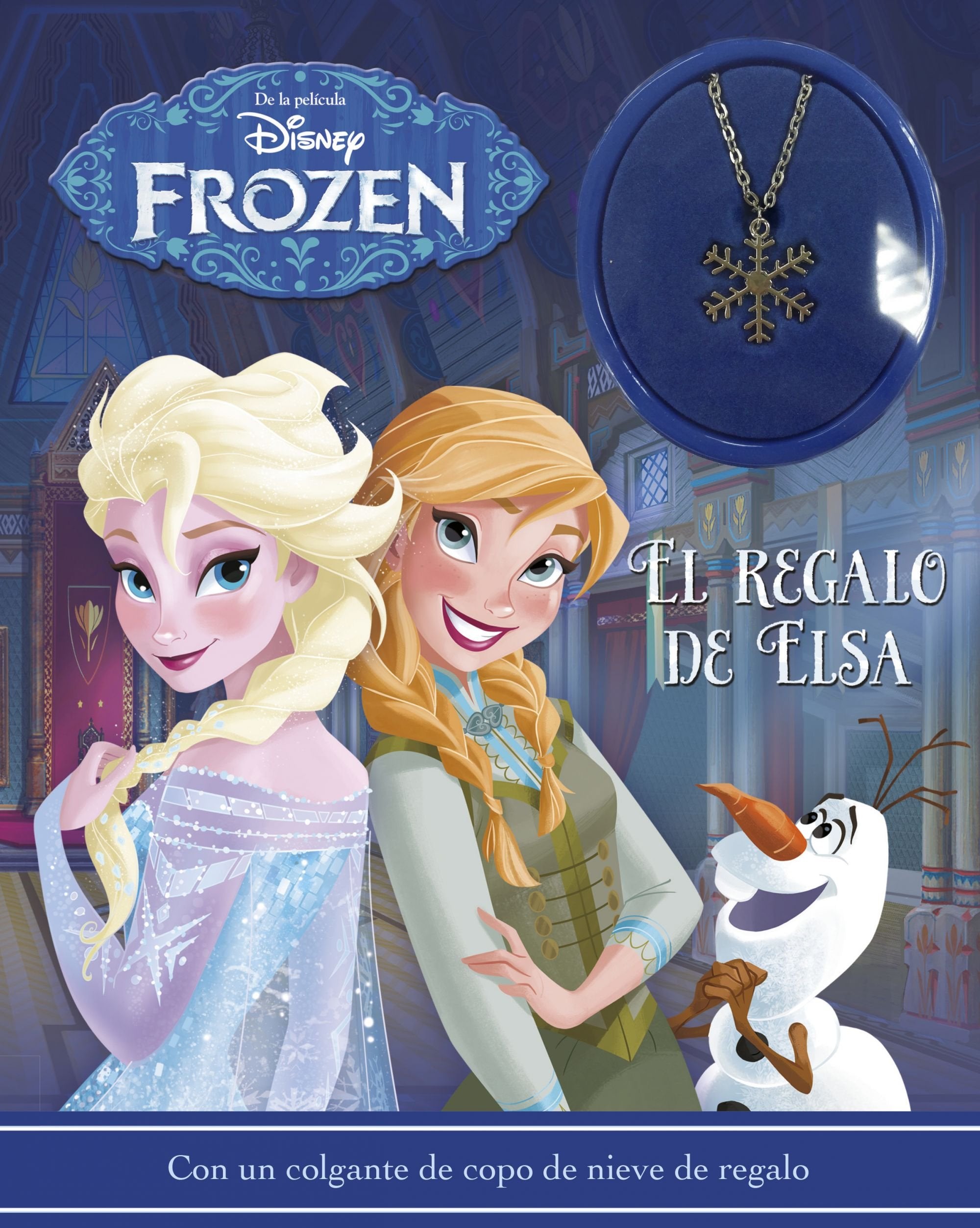 Frozen.Libro con collar. El regalo de Elsa book