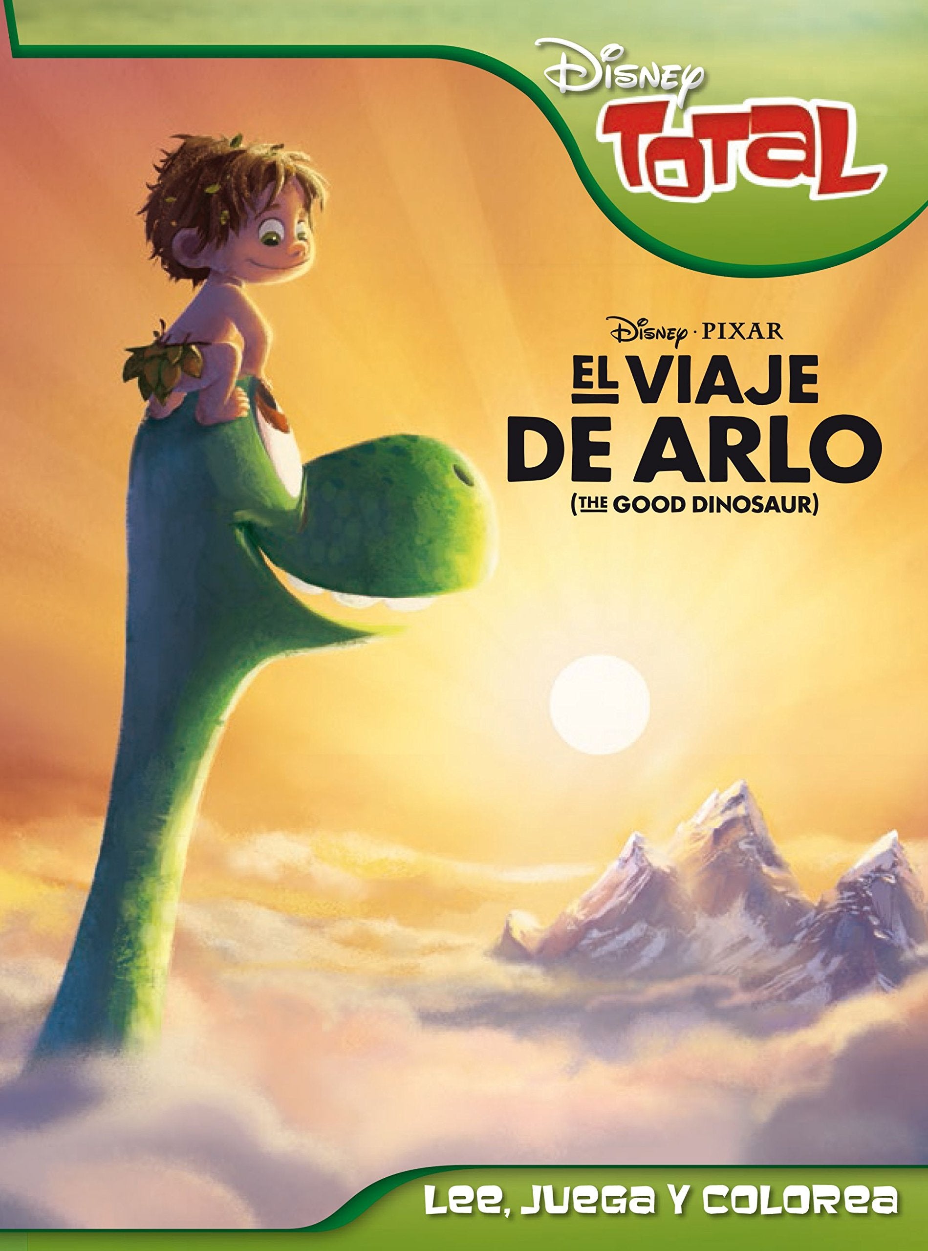 El viaje de Arlo. Disney Total book