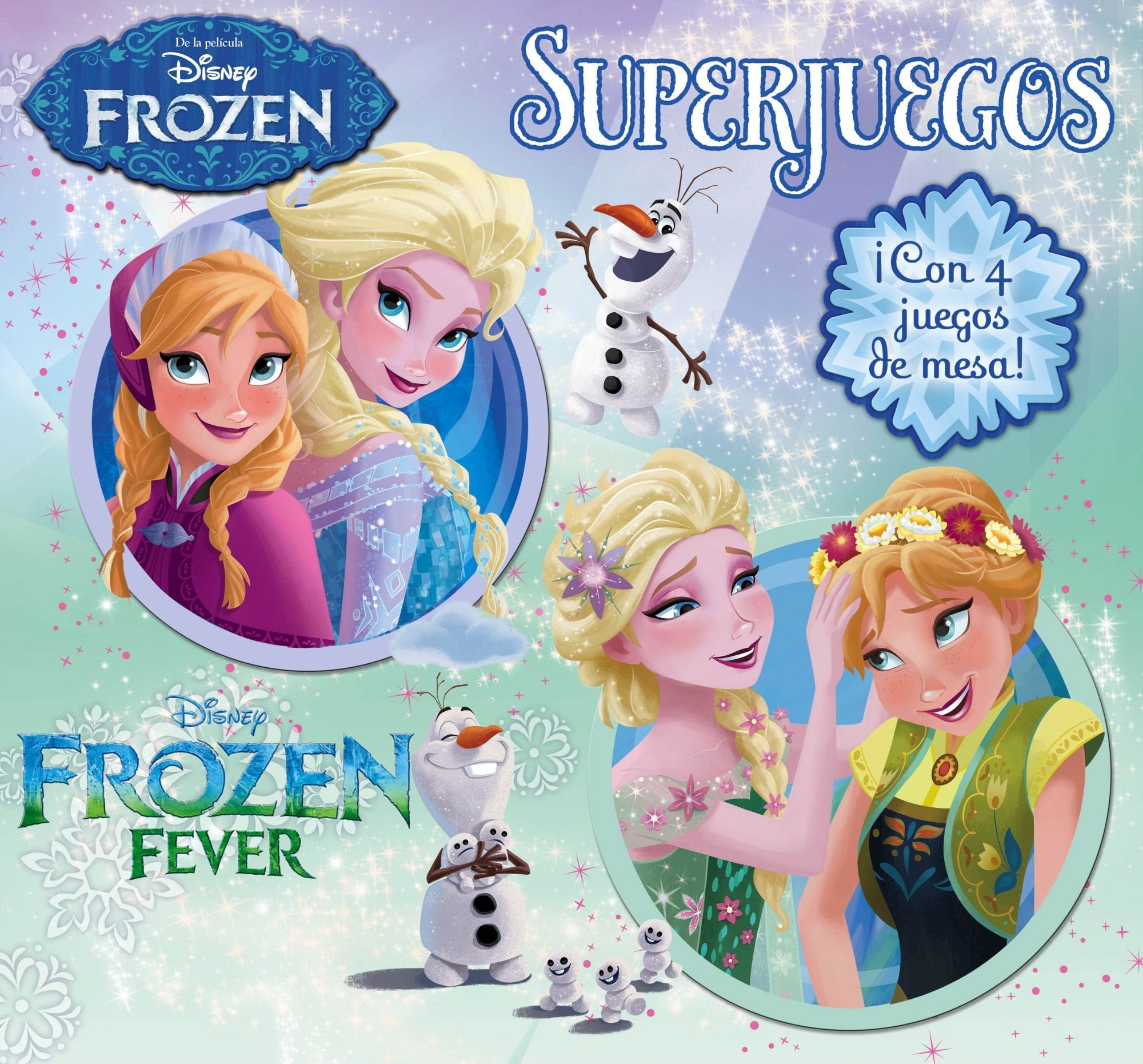 Frozen. Superjuegos: ¡Con 4 juegos de mesa! book