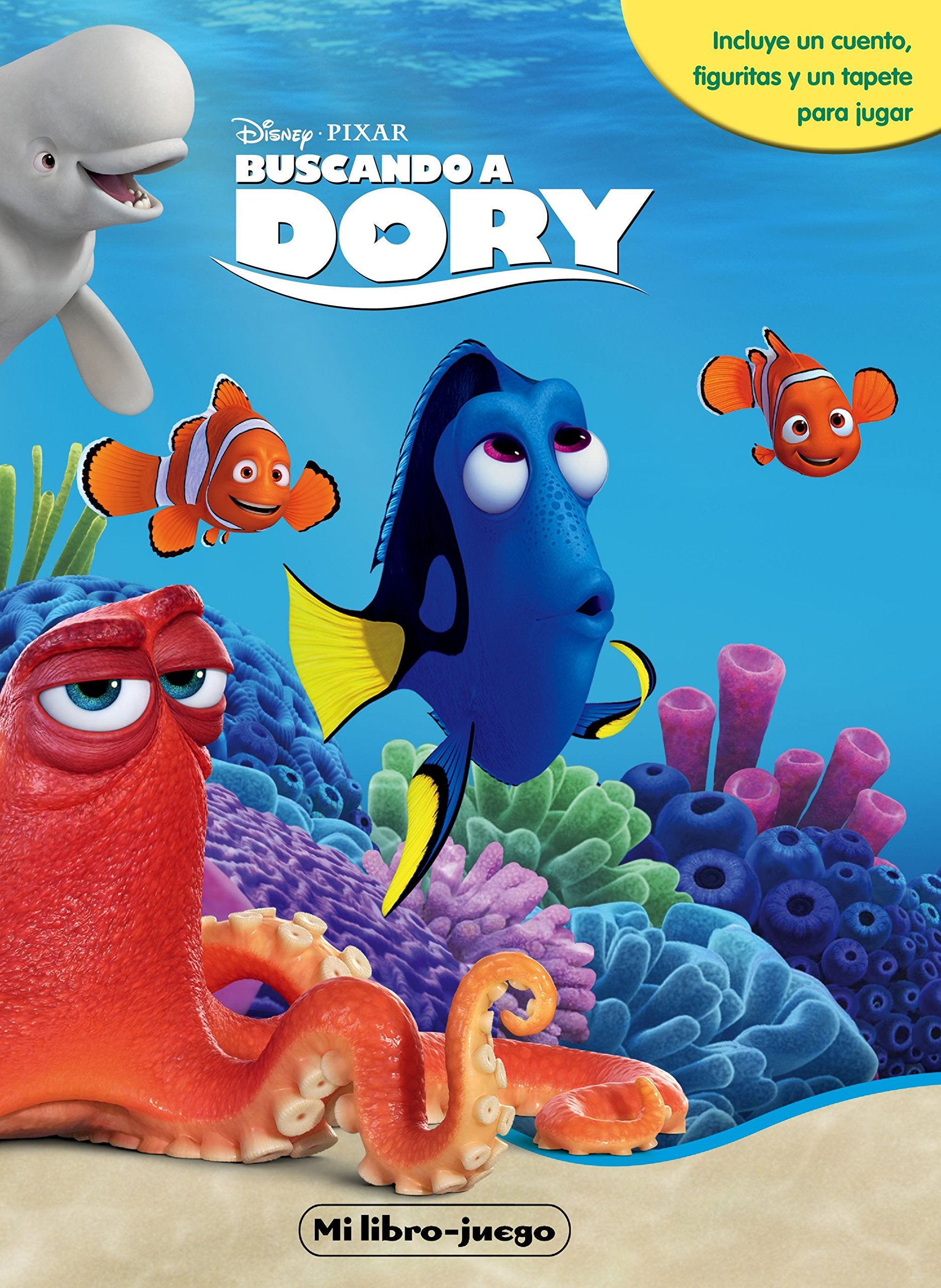 Buscando a Dory. Mi libro-juego: Incluye un cuento, figuritas y un tapete para jugar (Libroaventuras) Social Sciences