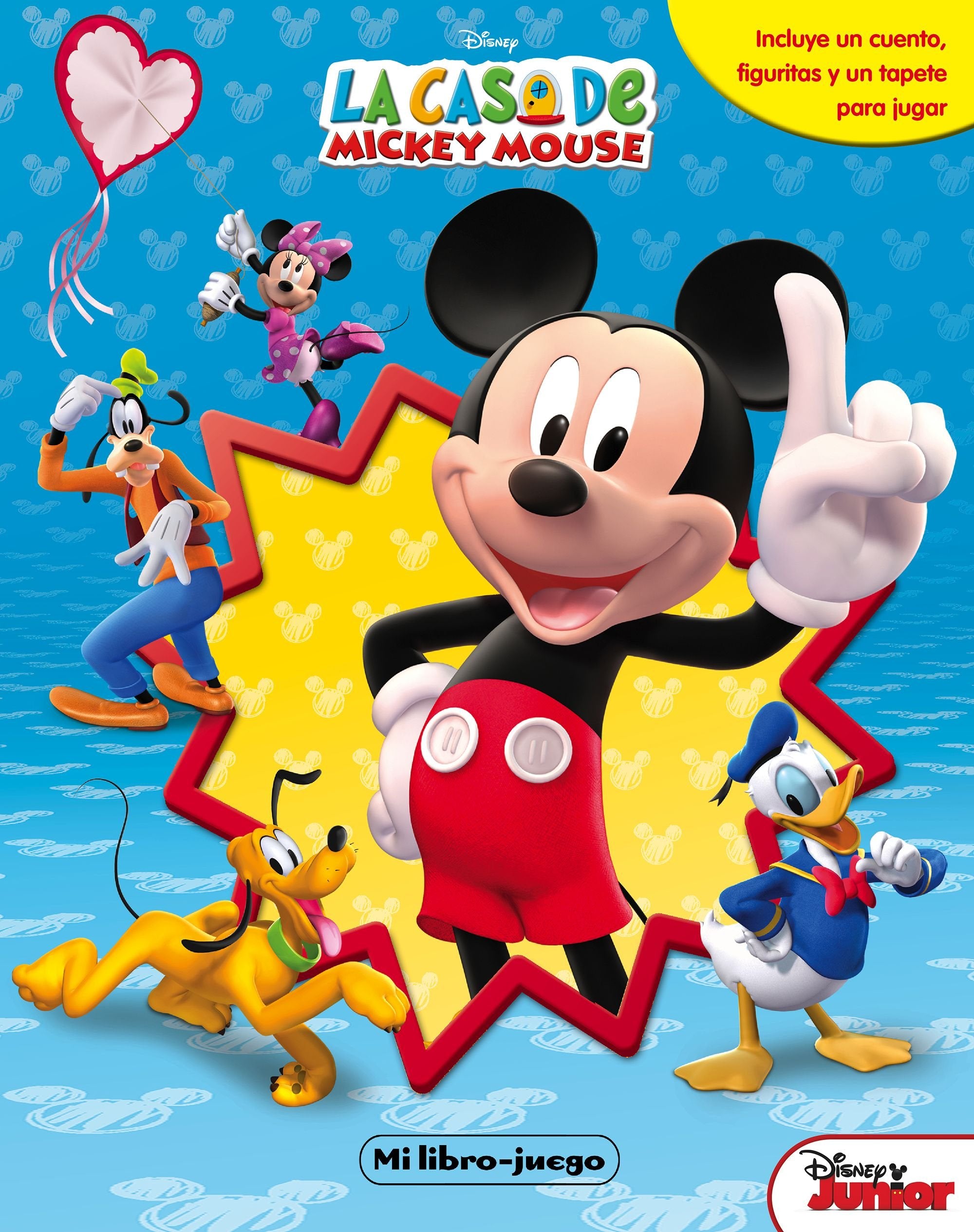 La casa de Mickey Mouse. Mi libro-juego: Incluye un cuento, figuritas y un tapete (Libroaventuras) Social Sciences
