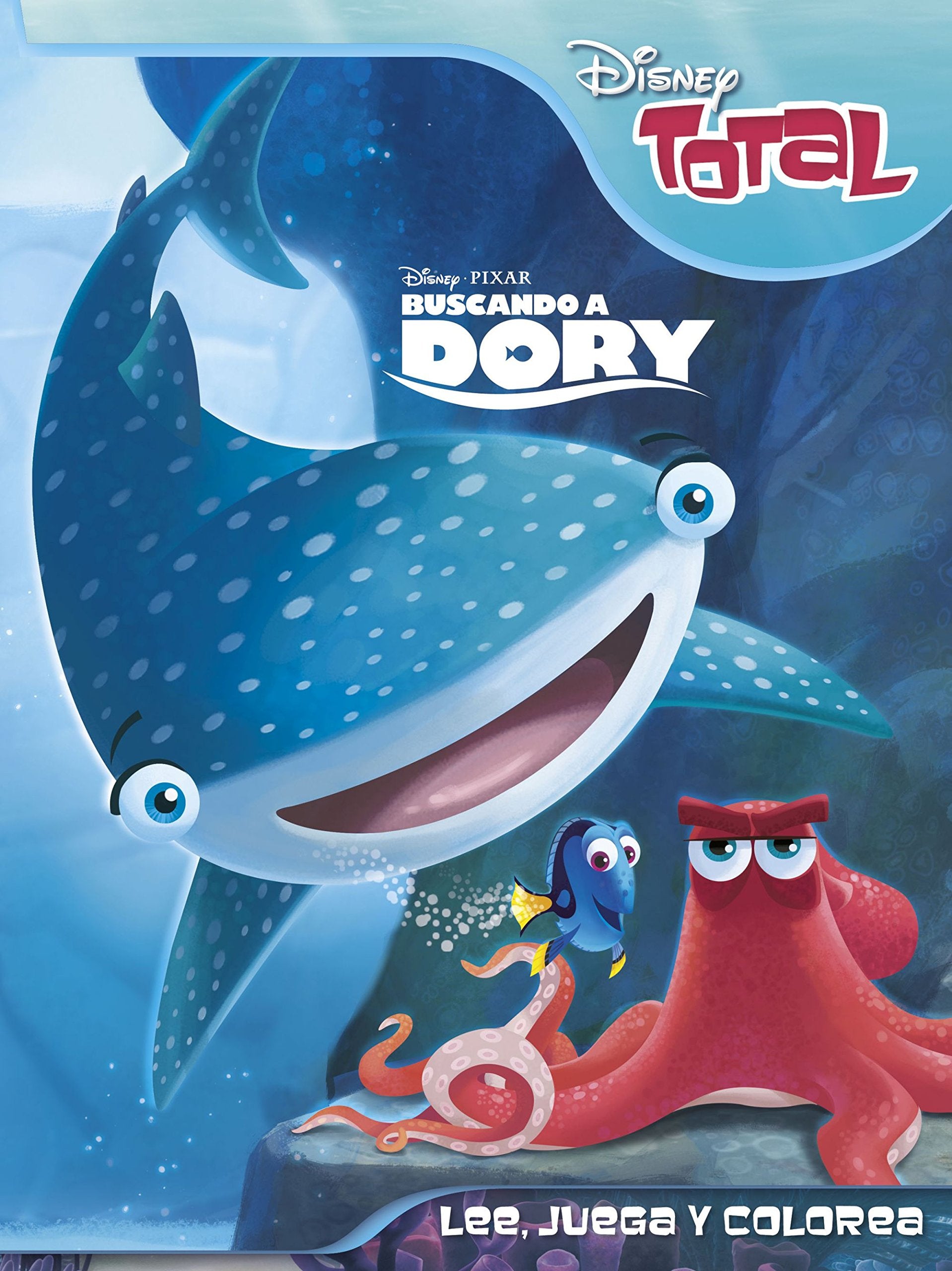 Buscando a Dory. Disney Total: Lee, juega y colorea book