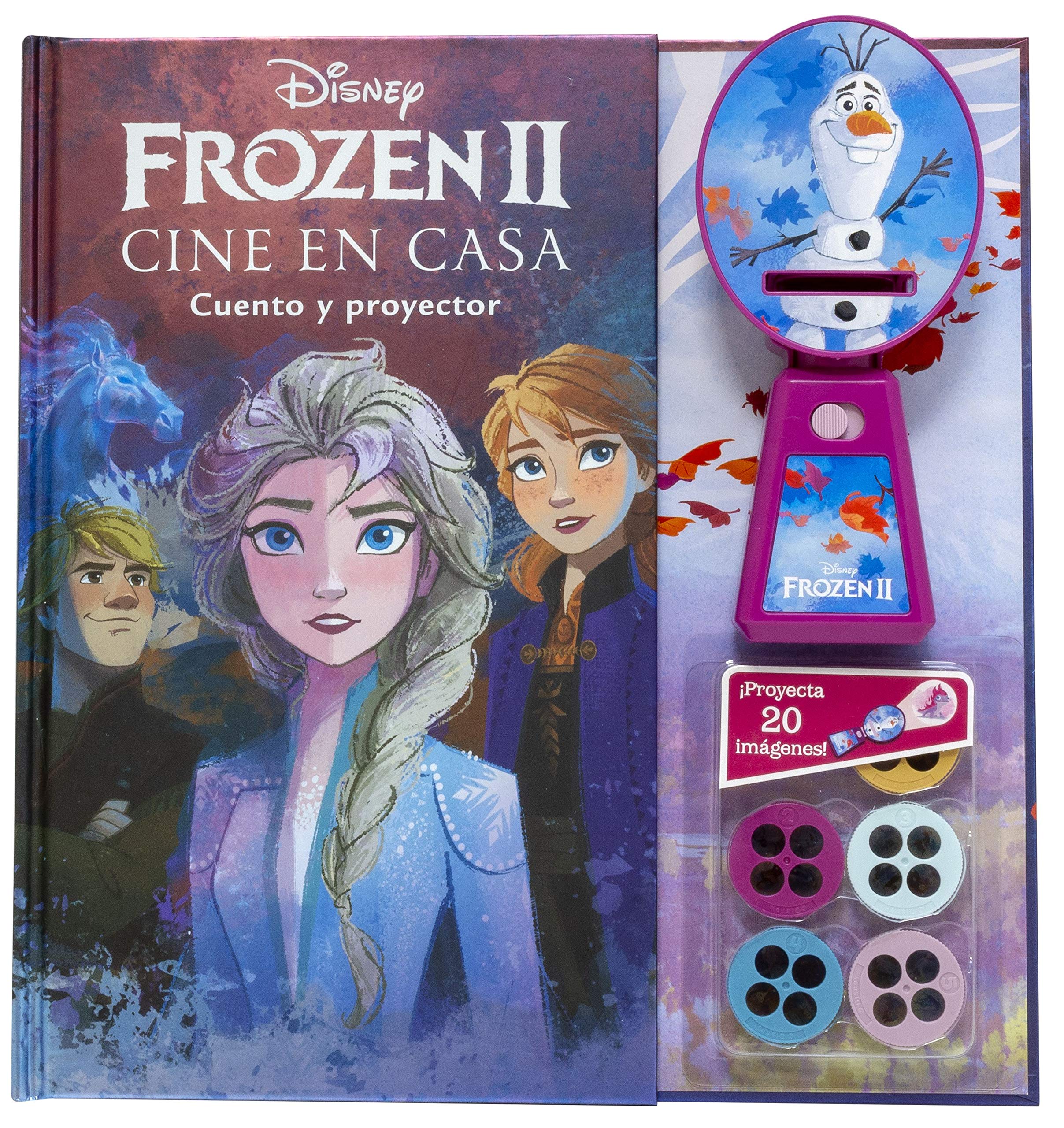 Frozen 2. Cine en casa: Cuento y proyector book
