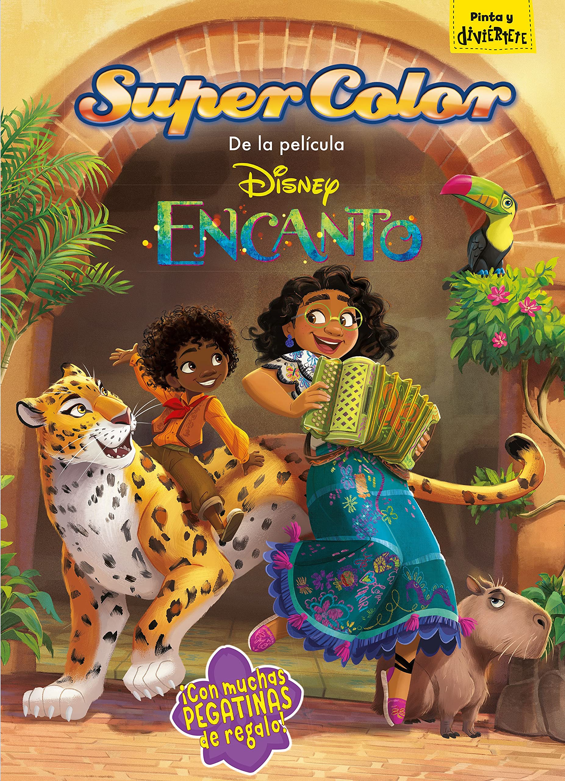 Encanto. Supercolor: Libro para colorear con pegatinas (Disney. Encanto) Tiptoi & Games