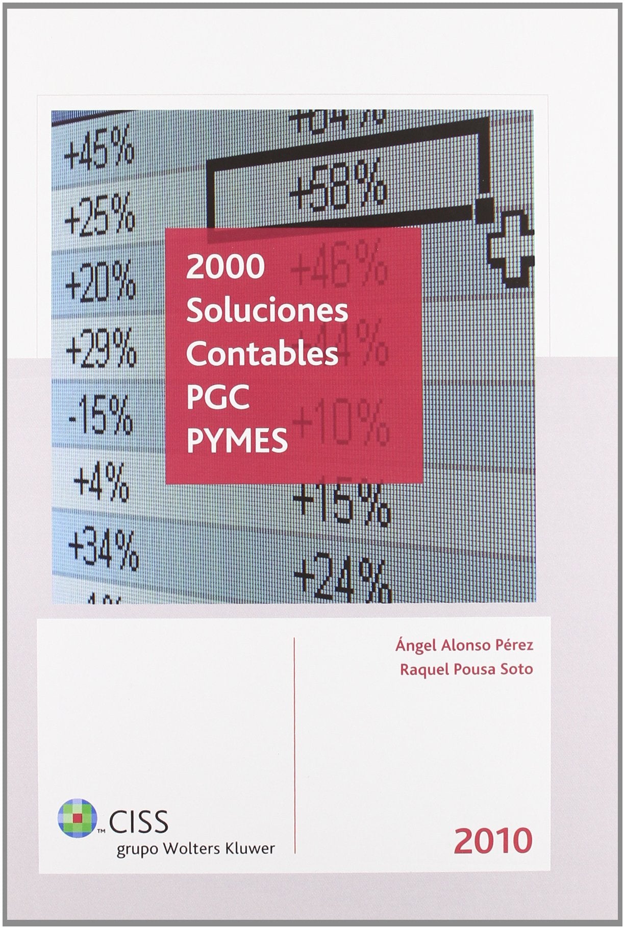 2000 Soluciones Contables PGC Pymes 2010 Books