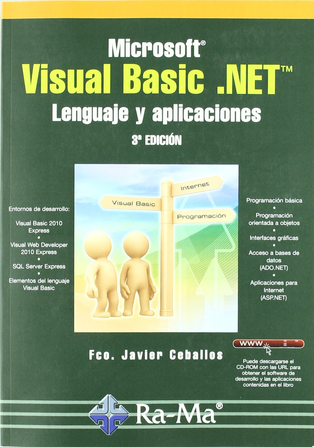 Product Image: MICROSOFT VISUAL BASIC.NET. LENGUAJE Y APLICACIONES. 3ª EDICION