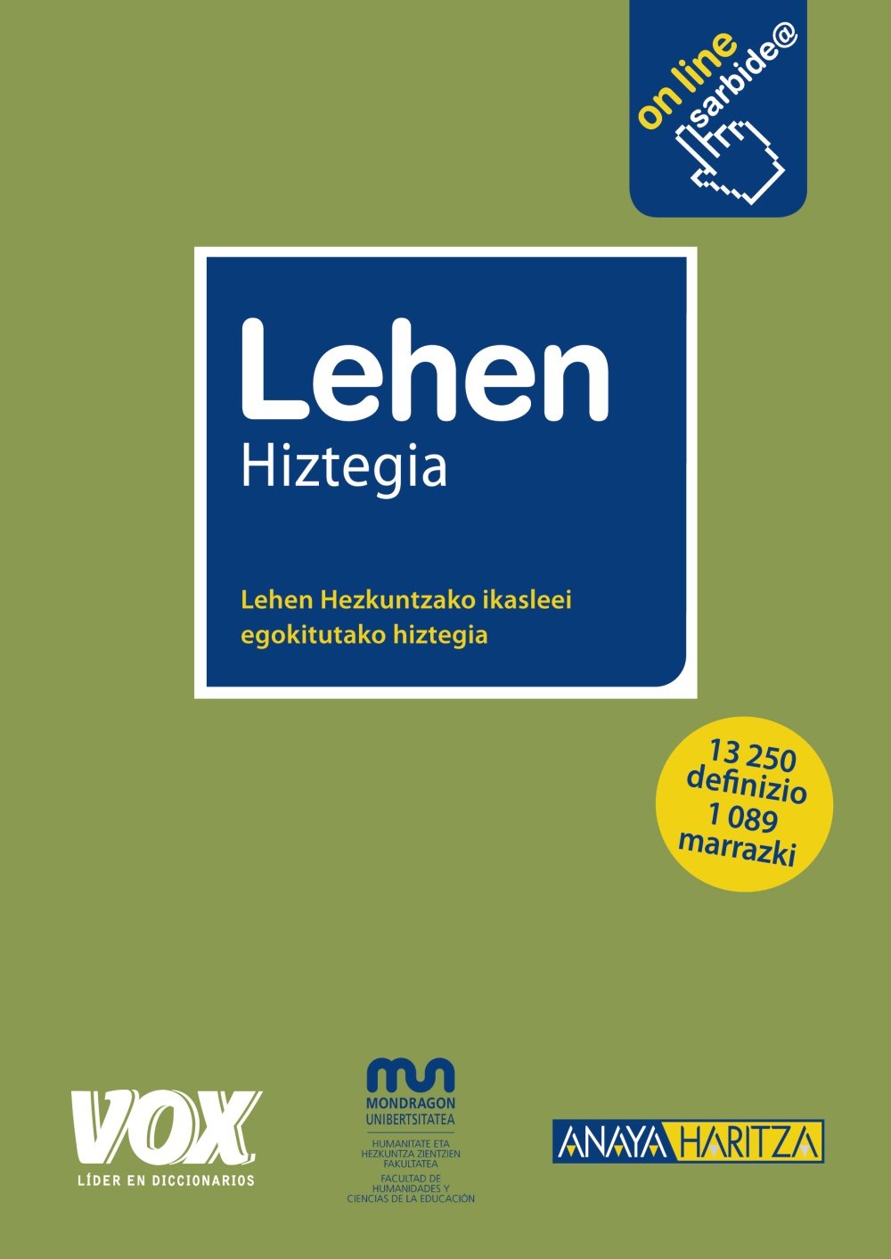 Lehen hiztegia book