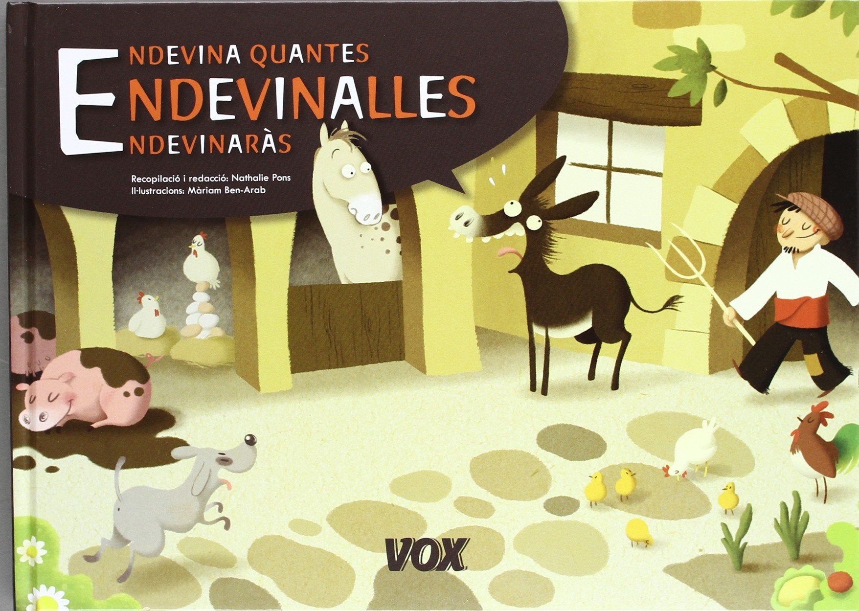 Endevina quantes endevinalles endevinaràs (Vox - Infantil / Juvenil - Català - A Partir De 3 Anys - Col·Lecció Llibres Per Jugar) Learning & Reference