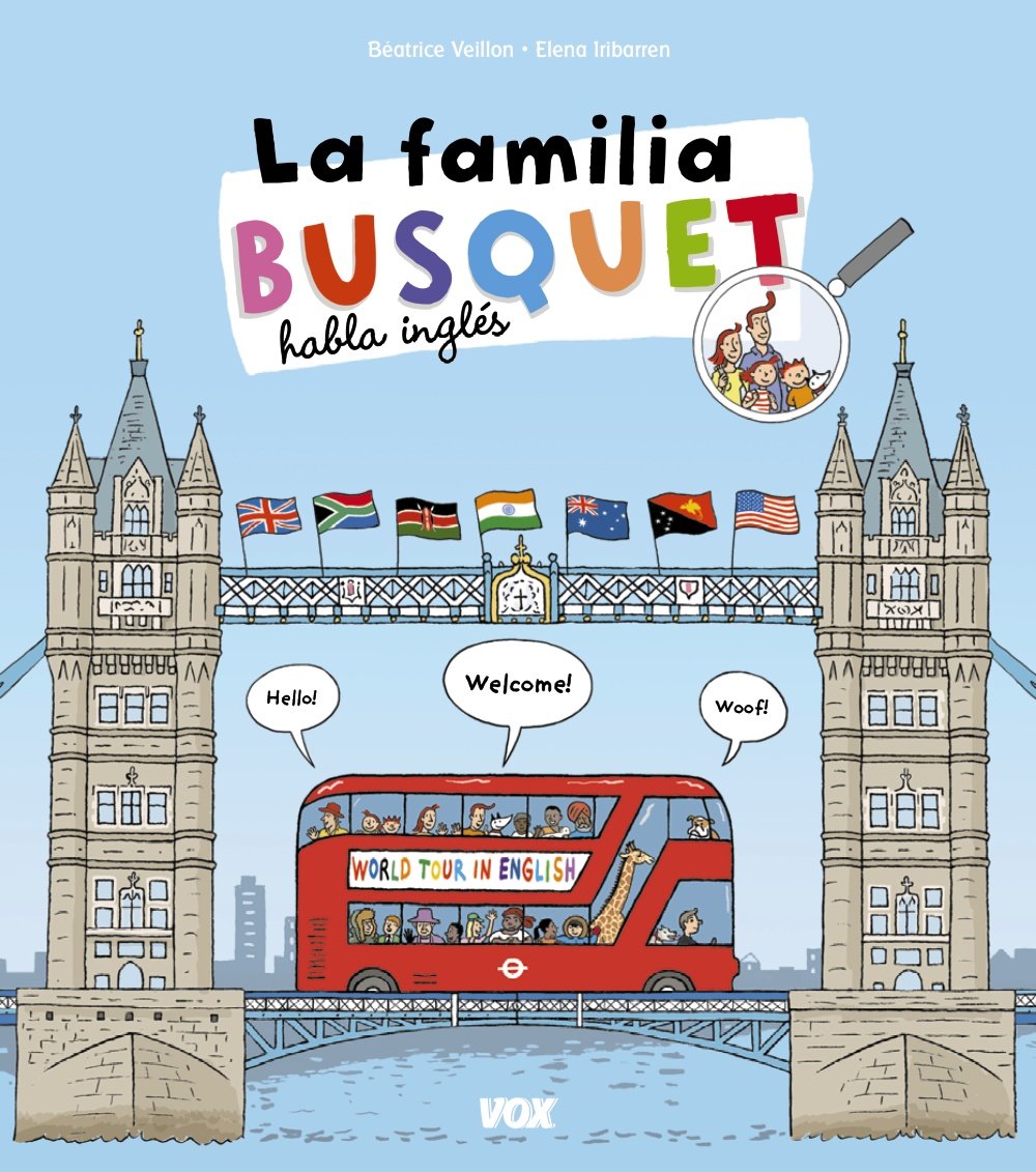 La familia Busquet habla inglés book