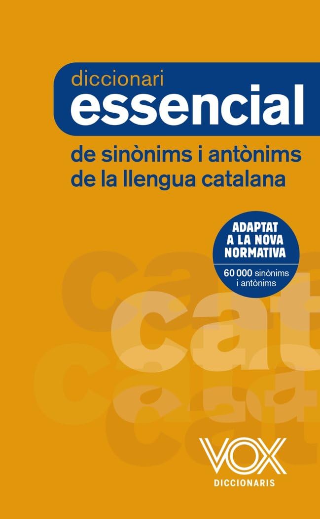 Diccionari essencial de sinònims i antònims General education