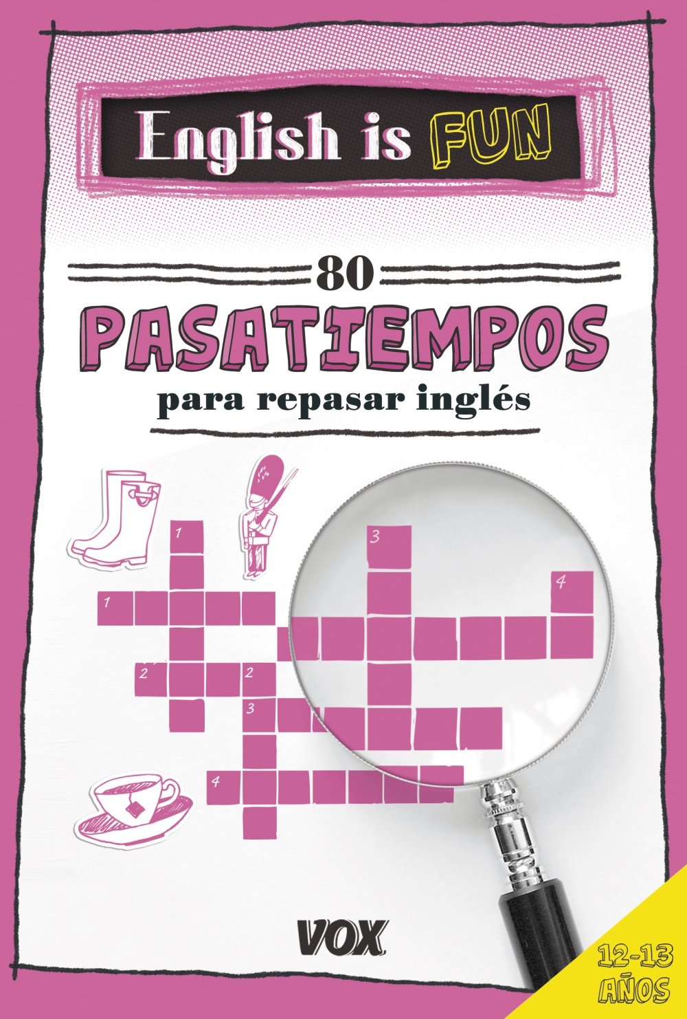 English is fun : 80 pasatiempos para repasar inglés 12-13 años book