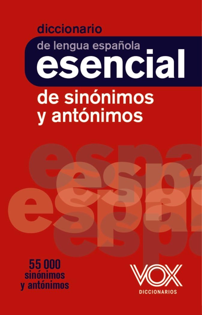 Diccionario esencial de sinónimos y antónimos book