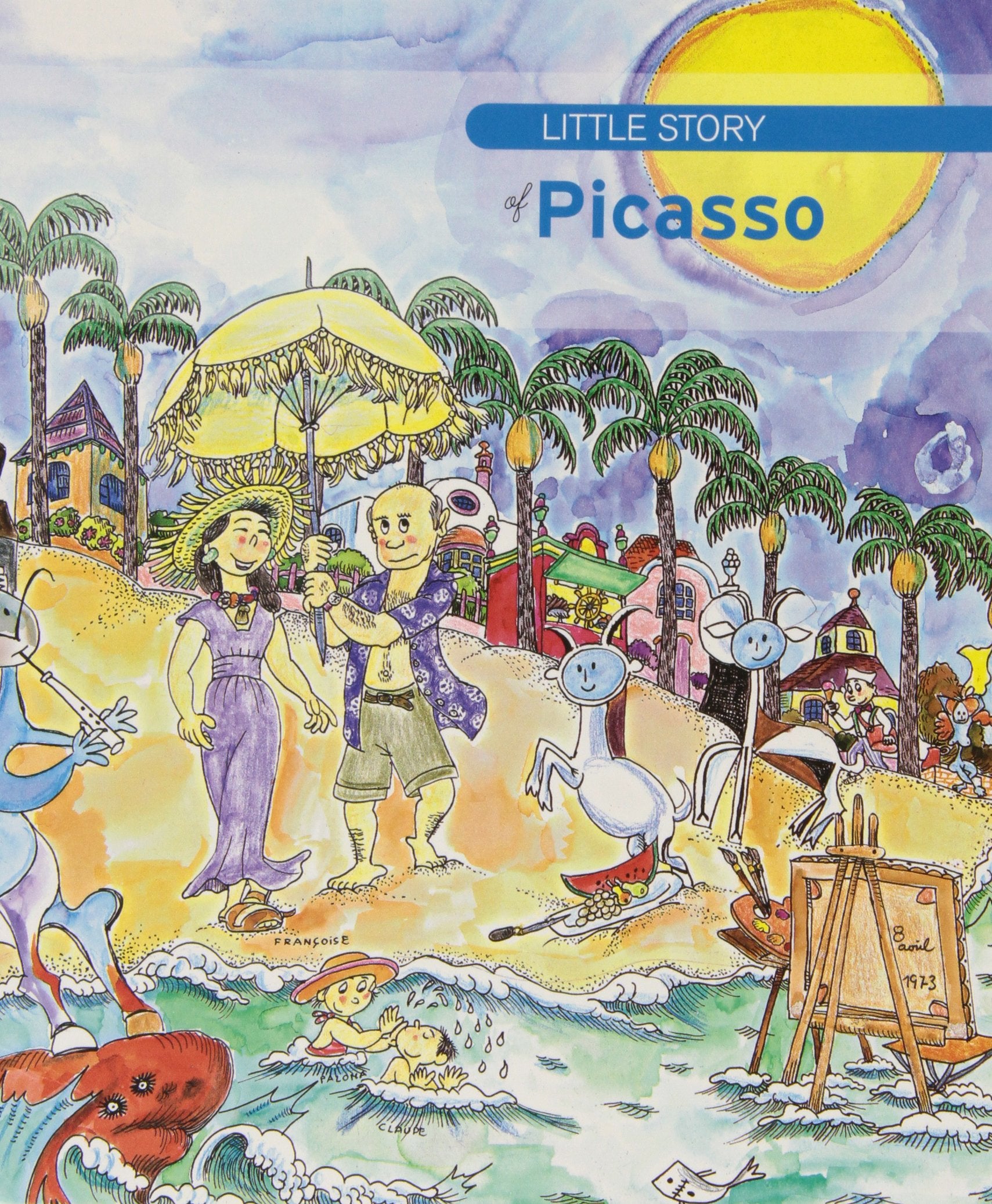 Pequenas Historias: Little Story of Picasso book