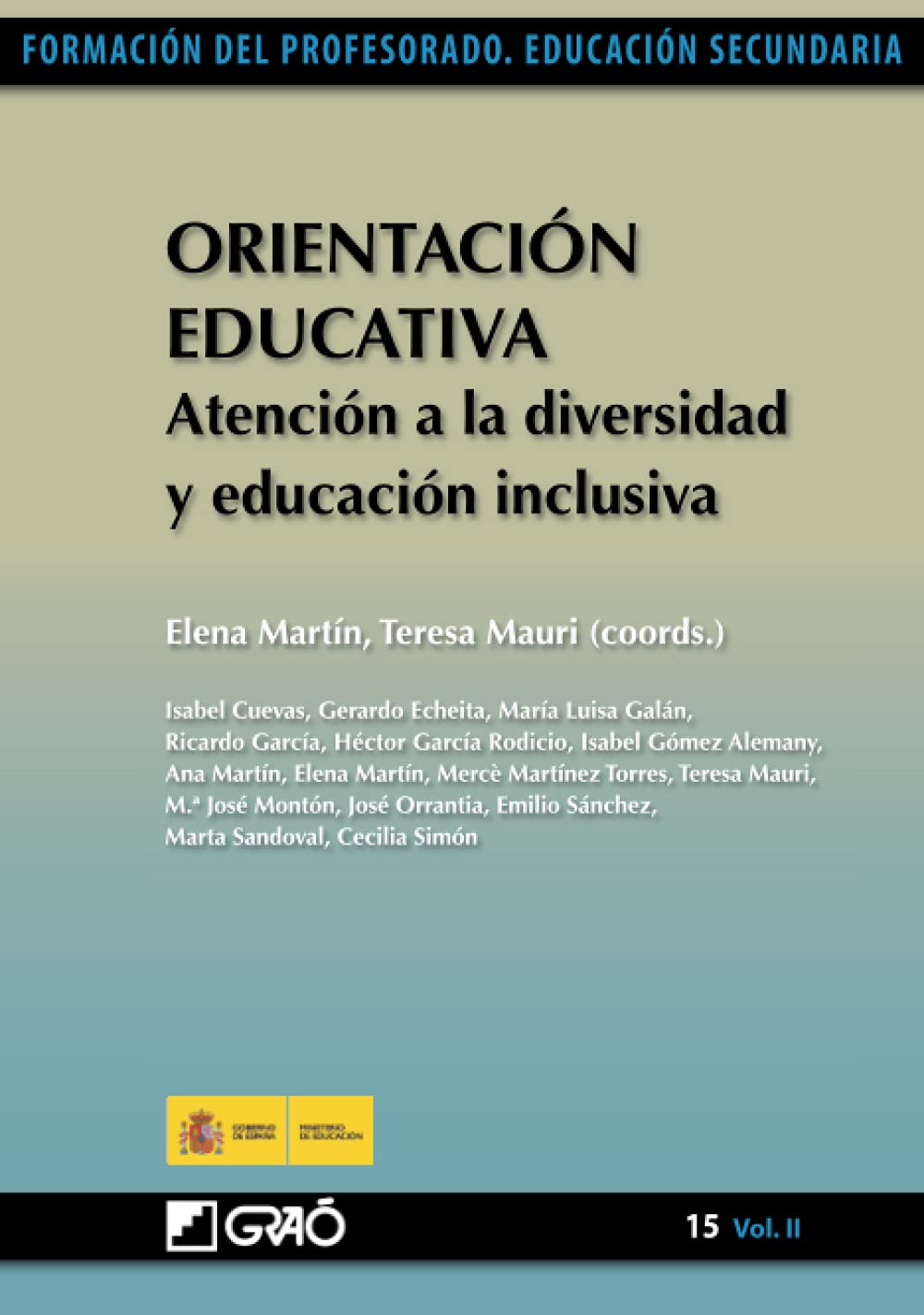 Orientación Educativa. Atención a la diversidad y educación inclusiva book