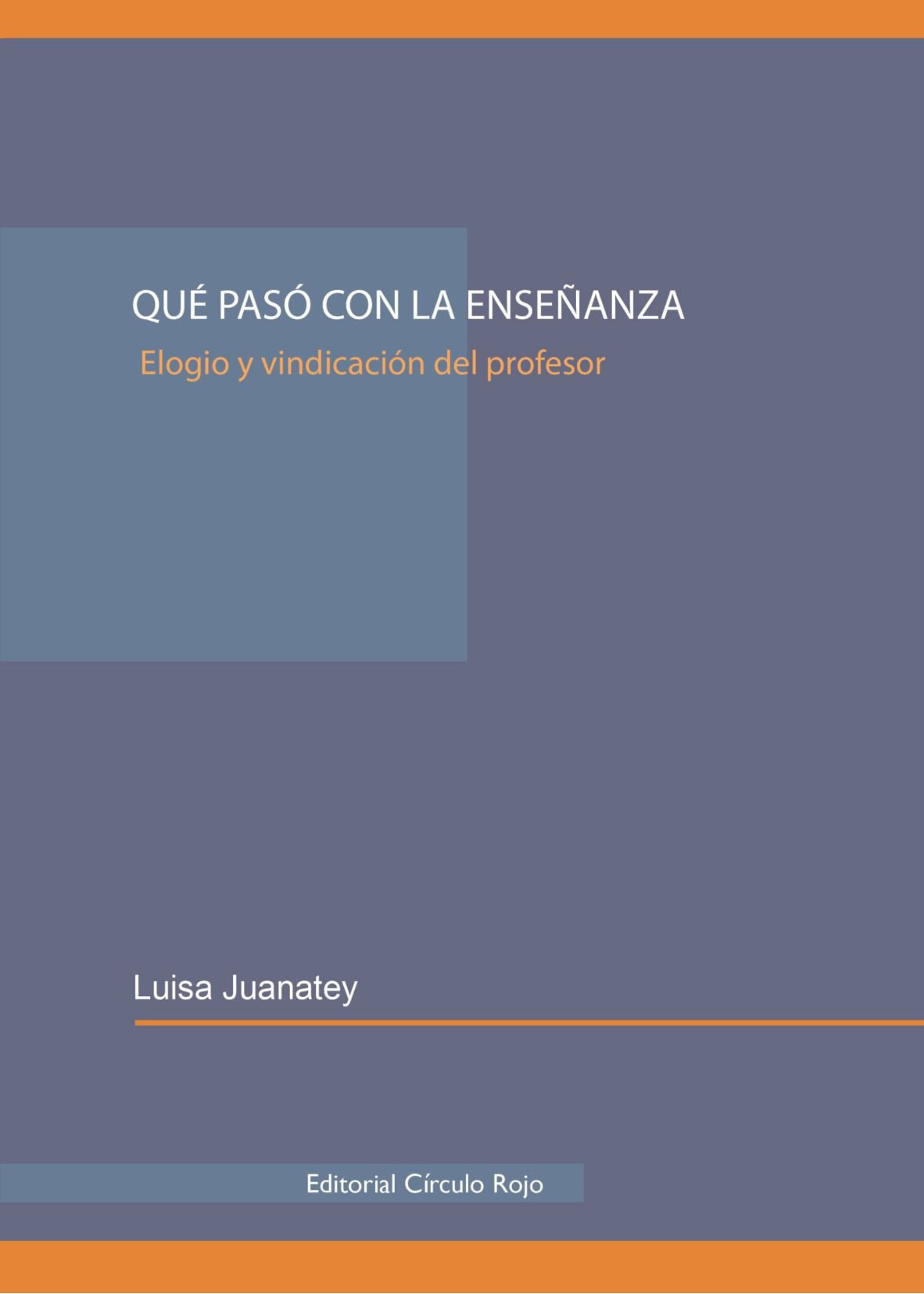 Qué Pasó Con La Enseñanza: Elogio Y Vindicacion del Profesor Learning & Reference