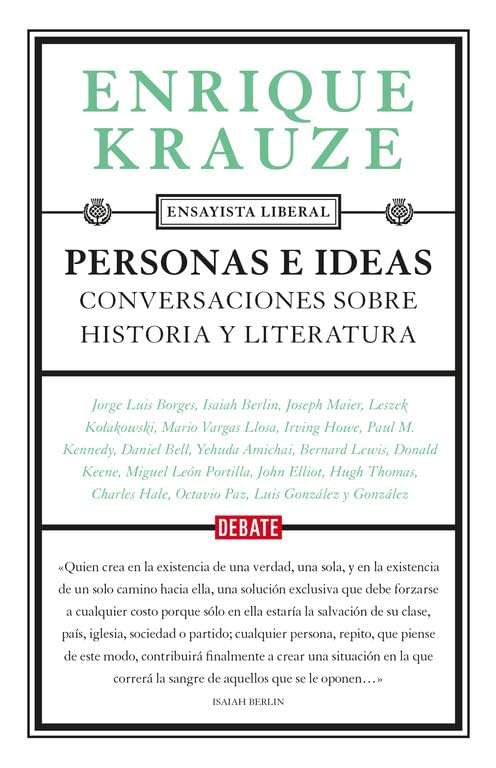 Personas e ideas : conversaciones sobre historia y literatura Philosophy