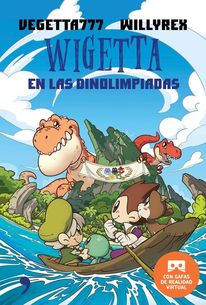 Wigetta Dinolimpiadas + Gafas VR book
