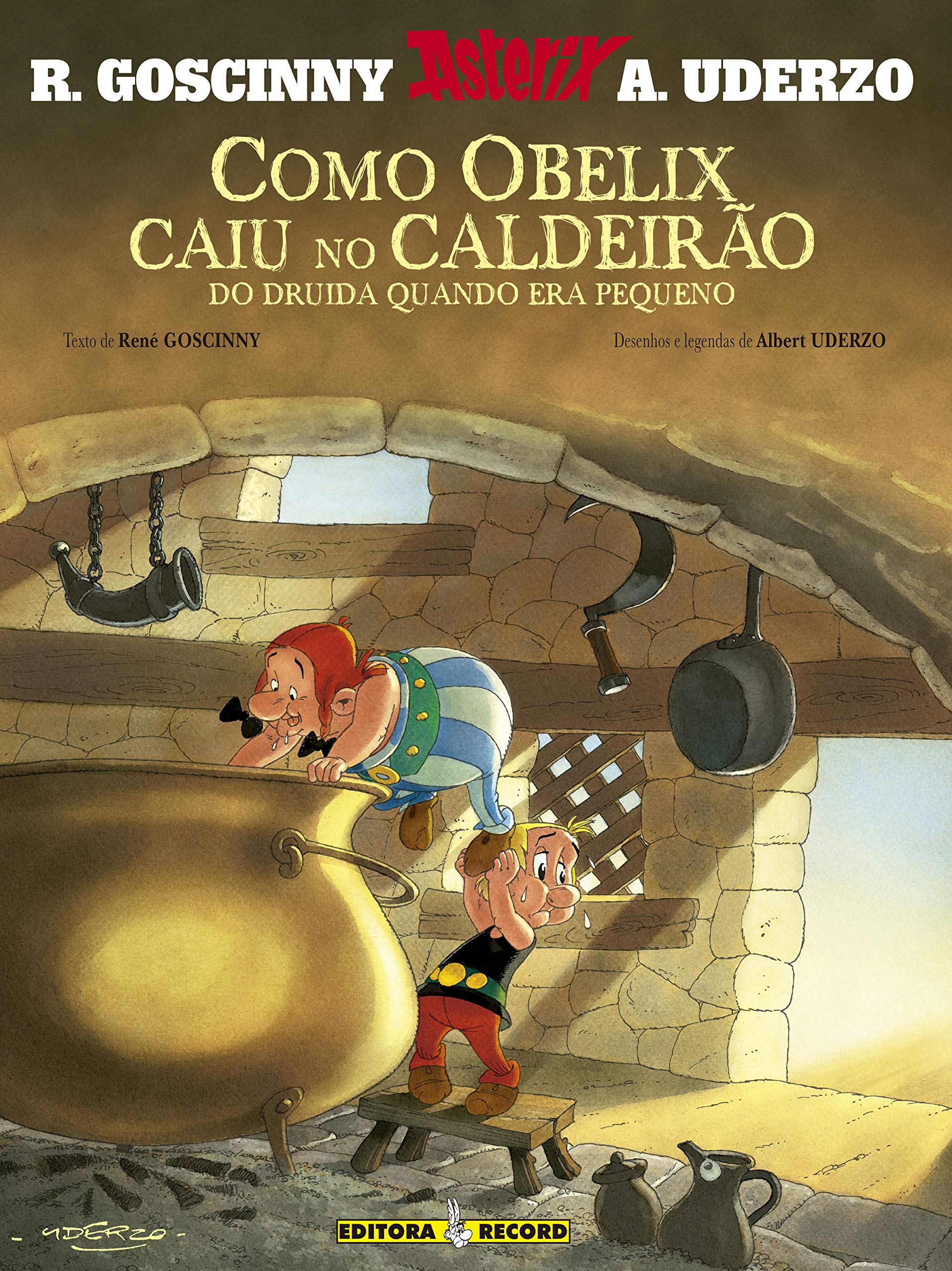 Como Obelix Caiu No Caldeirão Do Druída Quando Era Pequeno (Em Portuguese do Brasil) book