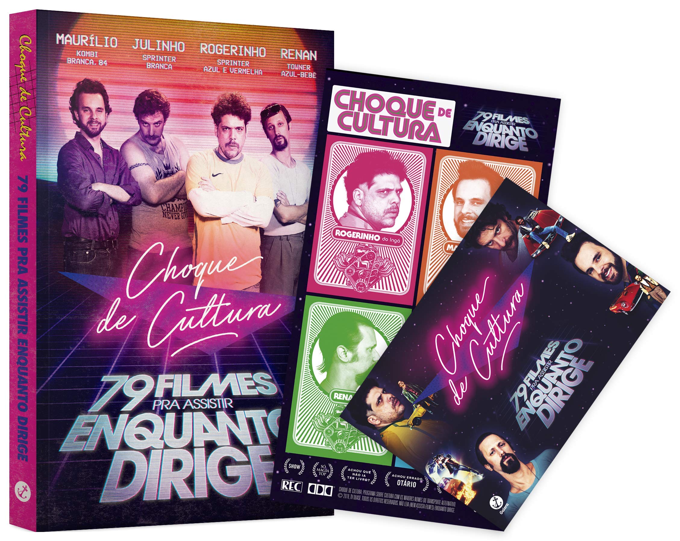 Choque de Cultura. 79 Filmes Pra Assistir Enquanto Dirige (+ Card e Adesivos) Books