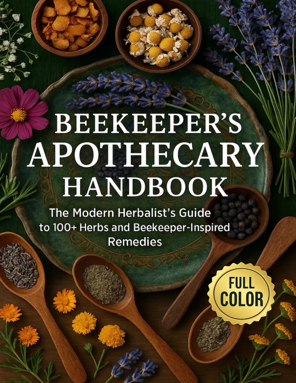 The Beekeeper's Home Apothecary: The Modern Herbalist’s Guide to 100+ Herbs and Beekeeper-Inspired Remedies Garden & Plants