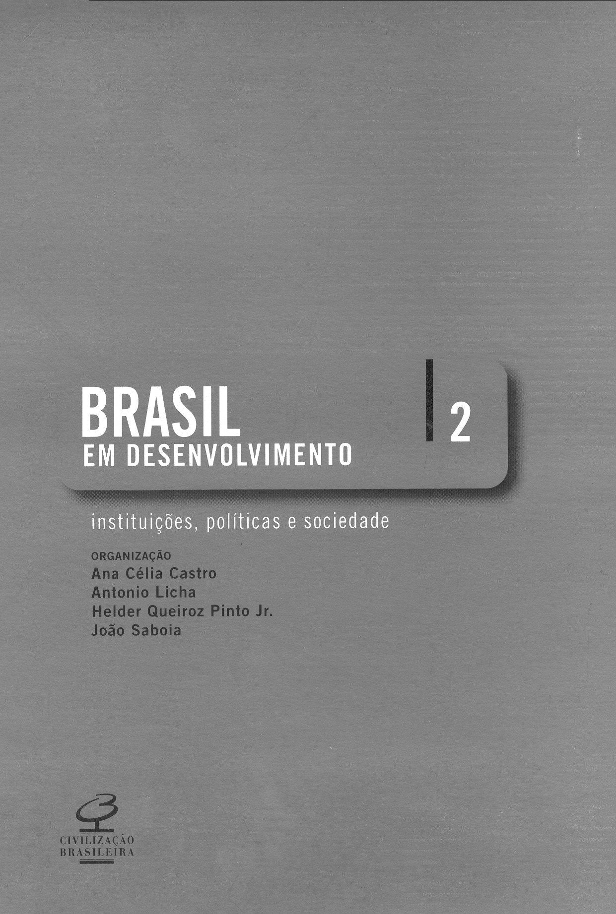 Brasil Em Desenvolvimento - Volume 2 (Em Portuguese do Brasil) Books