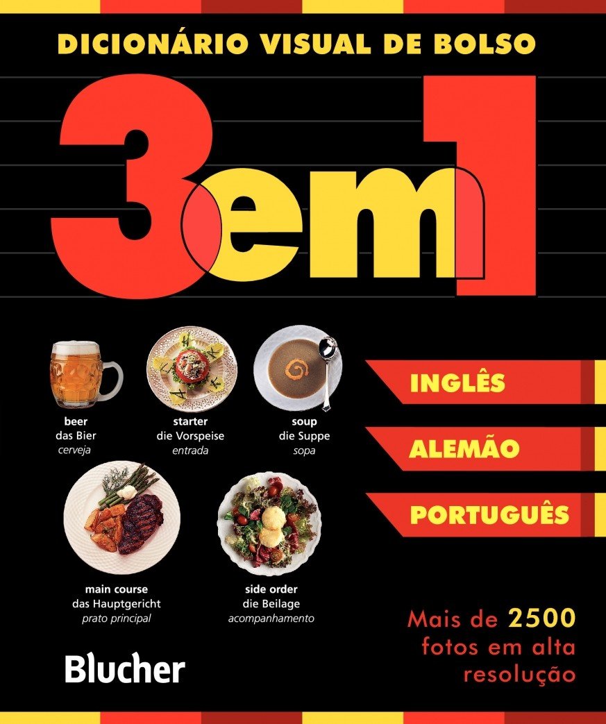 Dicionário Visual de Bolso. Alemão/Inglês/Português (Em Portuguese do Brasil) Books