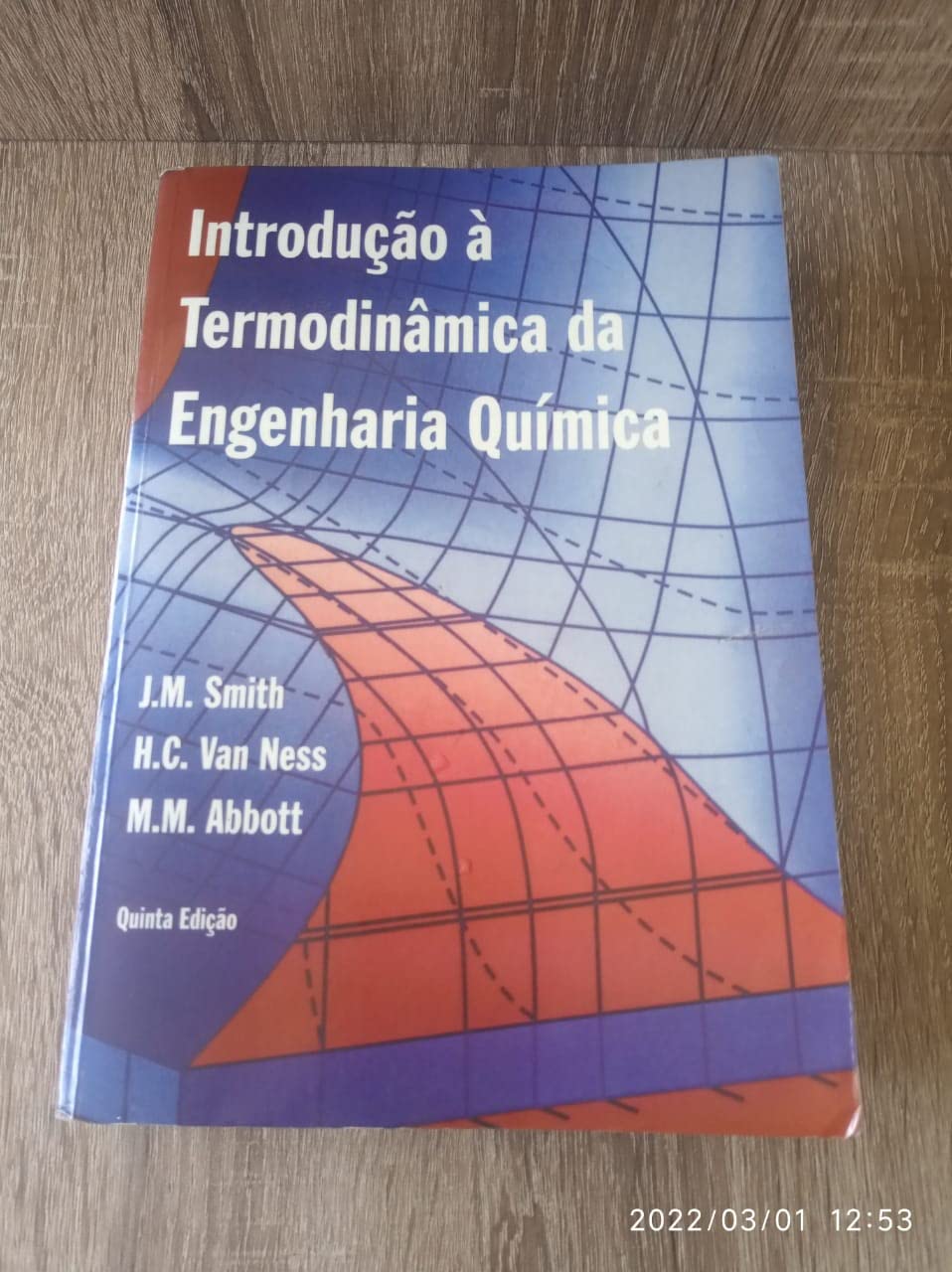livro introduco termodinmica da engenharia quimica smith jm 2000 book