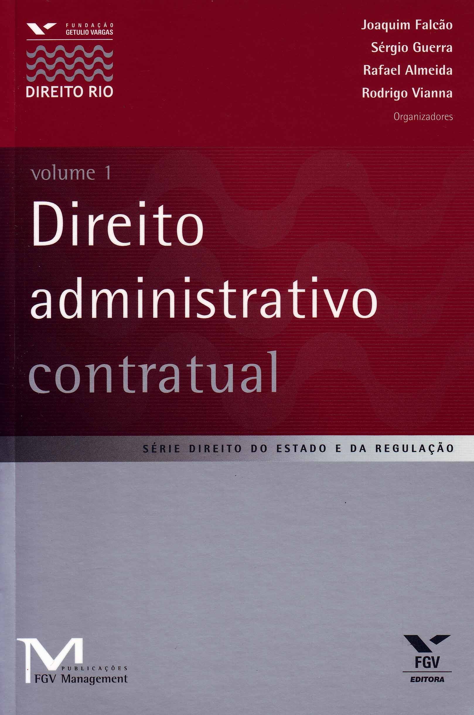 DIREITO ADMINISTRATIVO CONTRATUAL VOL. 1 Books