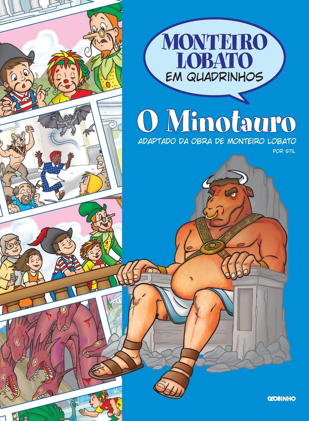 O Minotauro Em Quadrinhos Manga