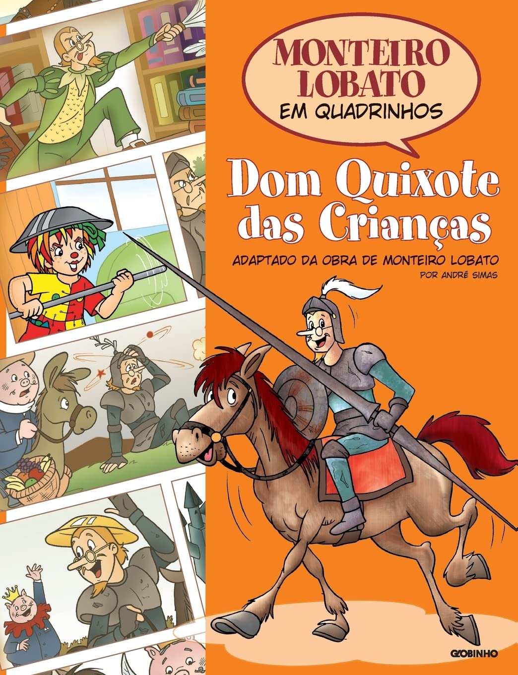 Dom Quixote Das Crianças Em Quadrinhos Manga