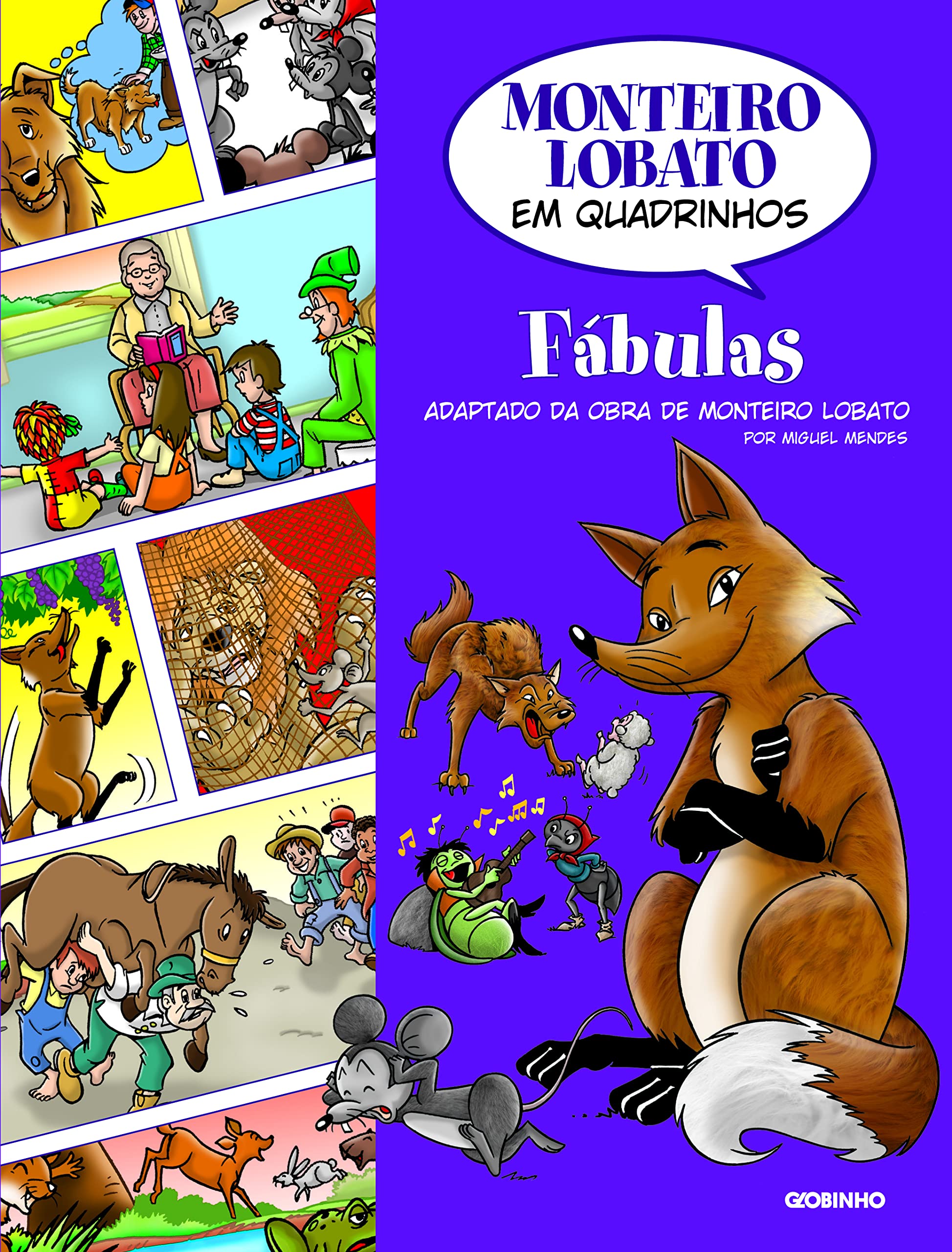 Fábulas - Coleção Monteiro Lobato Em Quadrinhos (Em Portuguese do Brasil) Books