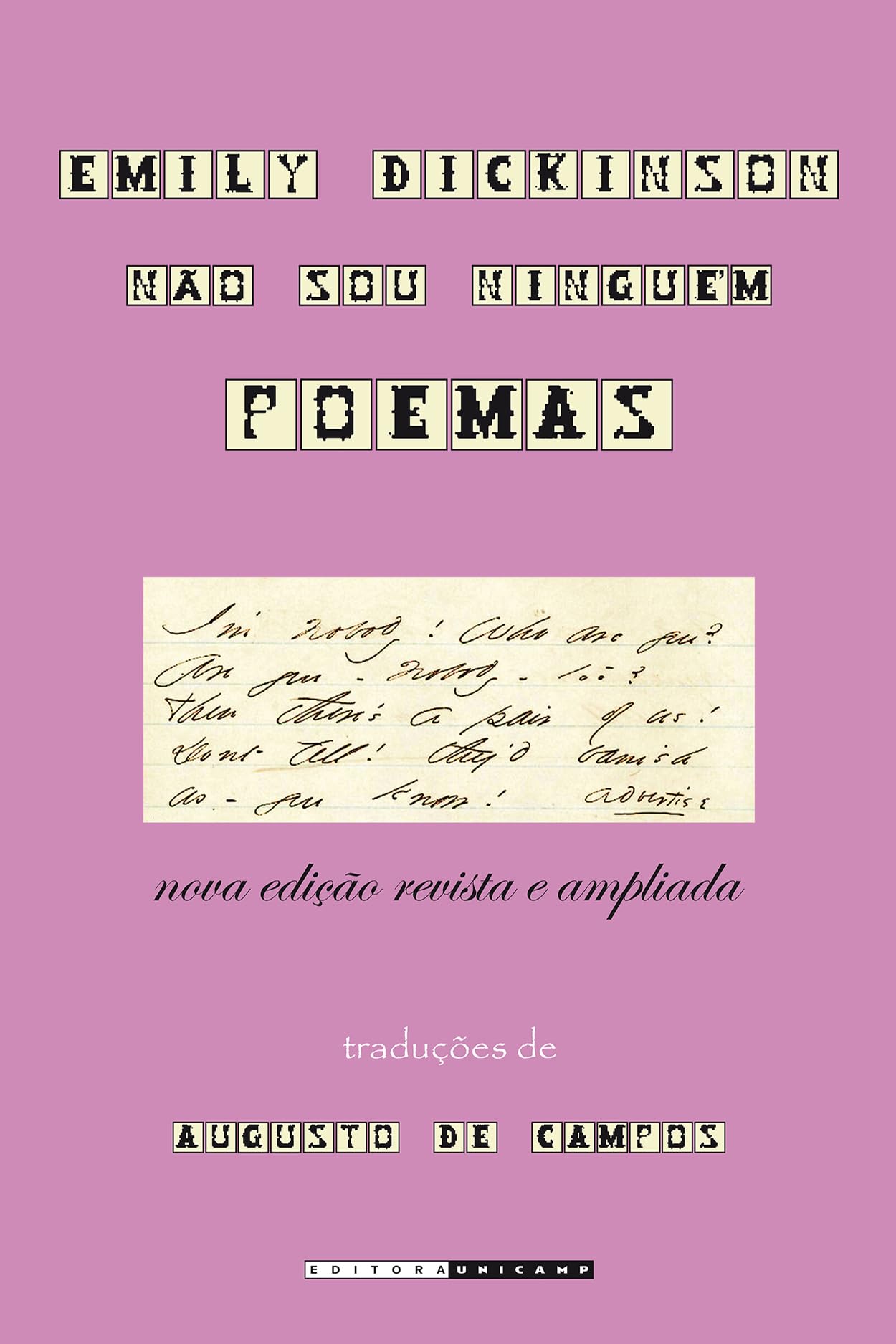 Product Image: Emily Dickinson: Não sou Ninguém - Poemas
