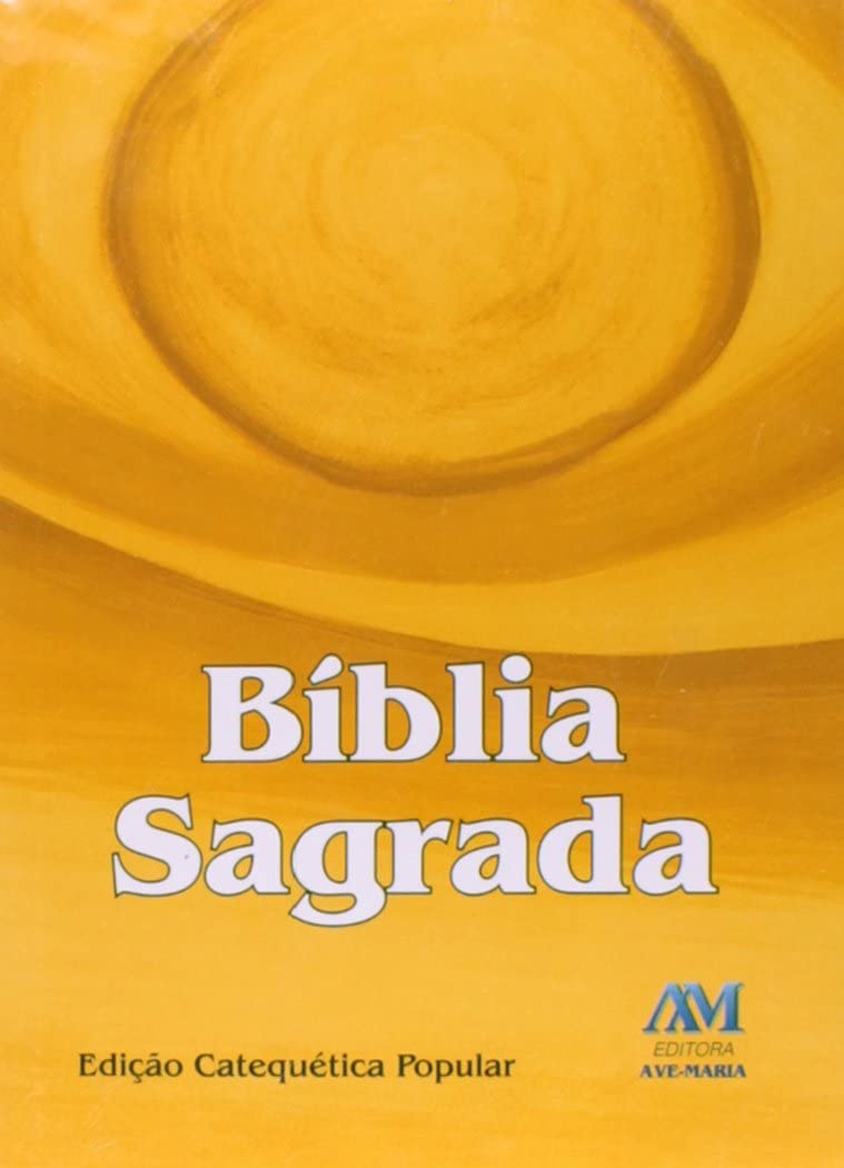 Biblia Sagrada - Catequetica Popular (Media) (Em Portuguese do Brasil) Books