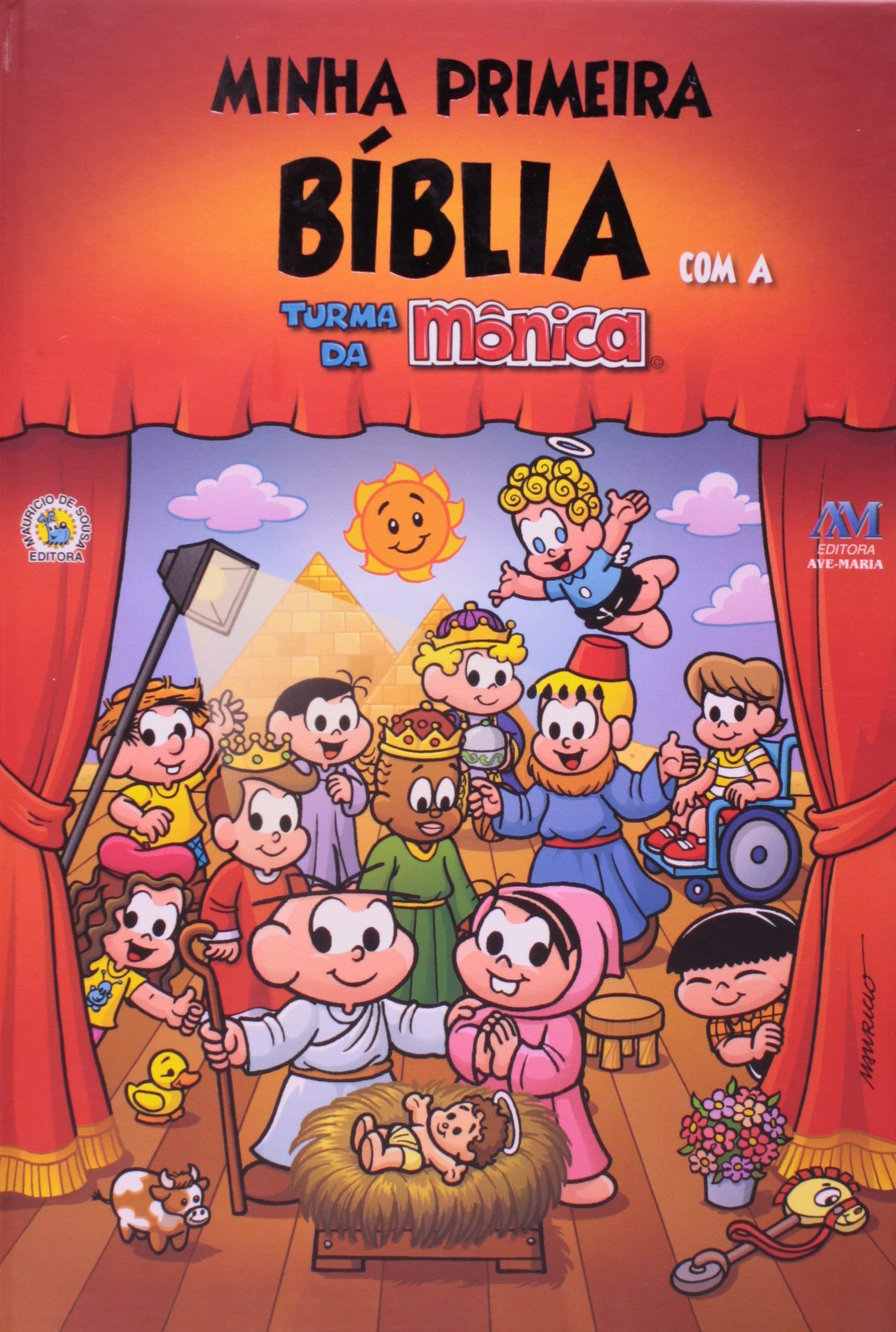 Minha primeira Bíblia com a Turma da Mônica (brasilianisch-portugiesisch) Books
