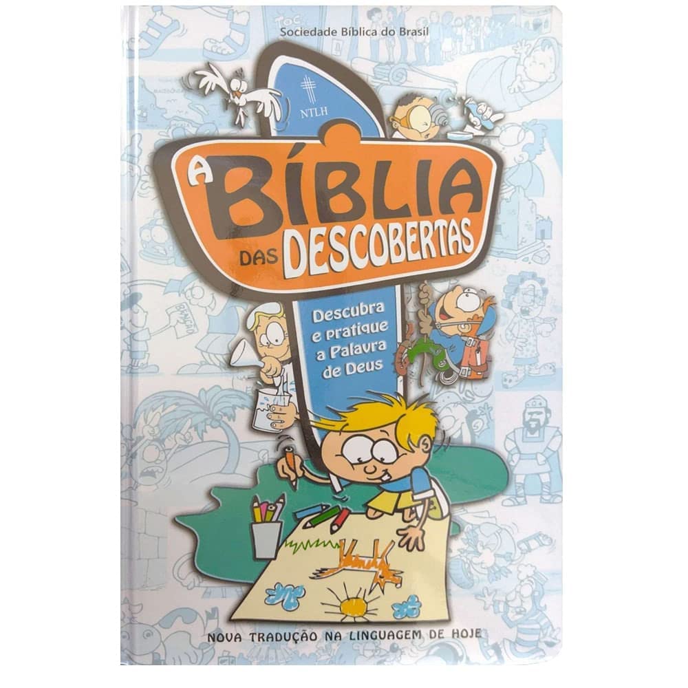 Portuguese Discovery Bible for Boys-FL Books