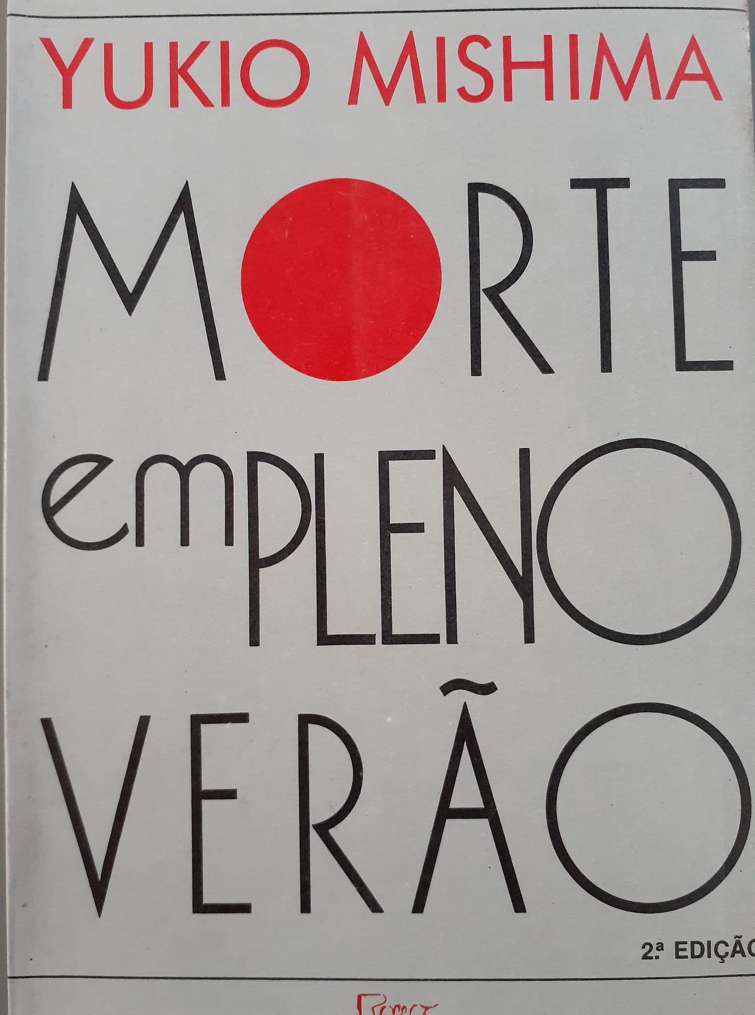 morte em pleno vero yukio mishima livro 1987 Books
