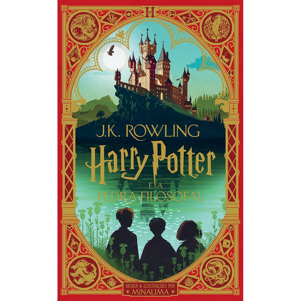 Harry Potter E A Pedra Filosofal - ilustrado Por Minalima (Em Portugues do Brasil) book