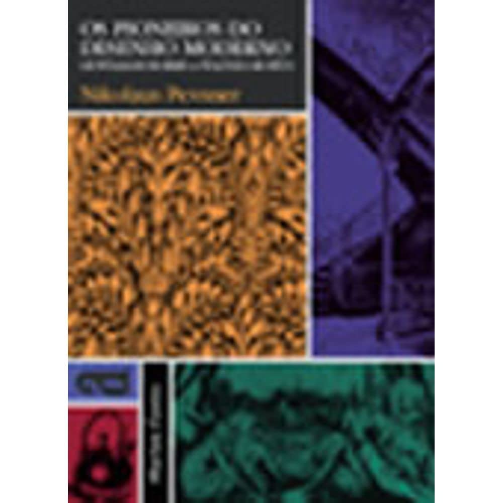 livro os pioneiros do desenho moderno nikolaus pevsner 1995 Books