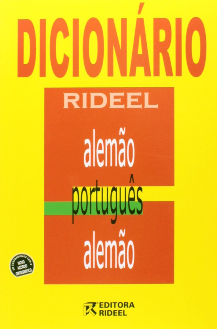 Dicionario Rideel - Alemao/Portugues/Alemao (Em Portuguese do Brasil) book