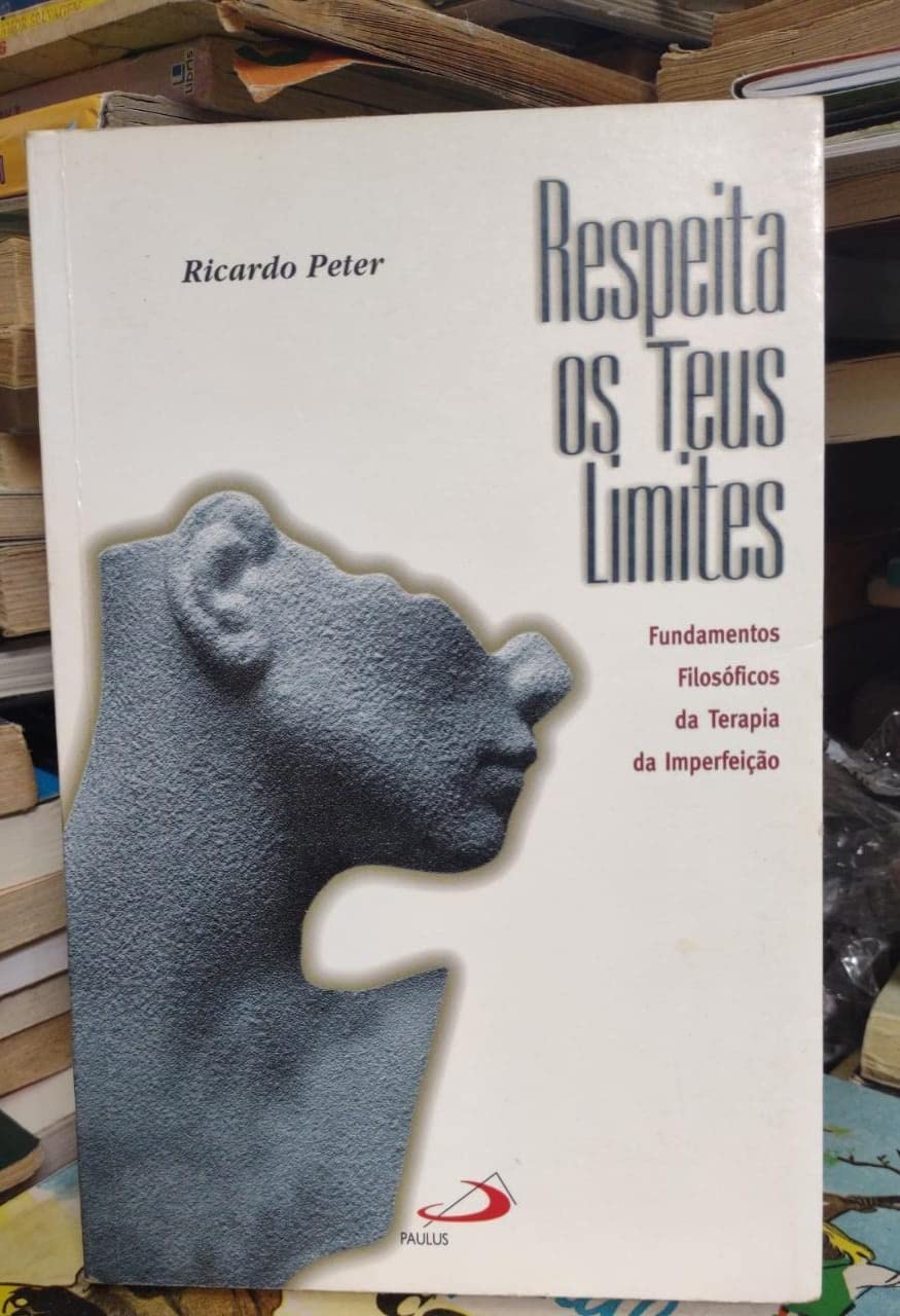 livro respeita os teus limites ricardo peter 1999 Ed. 1999 book