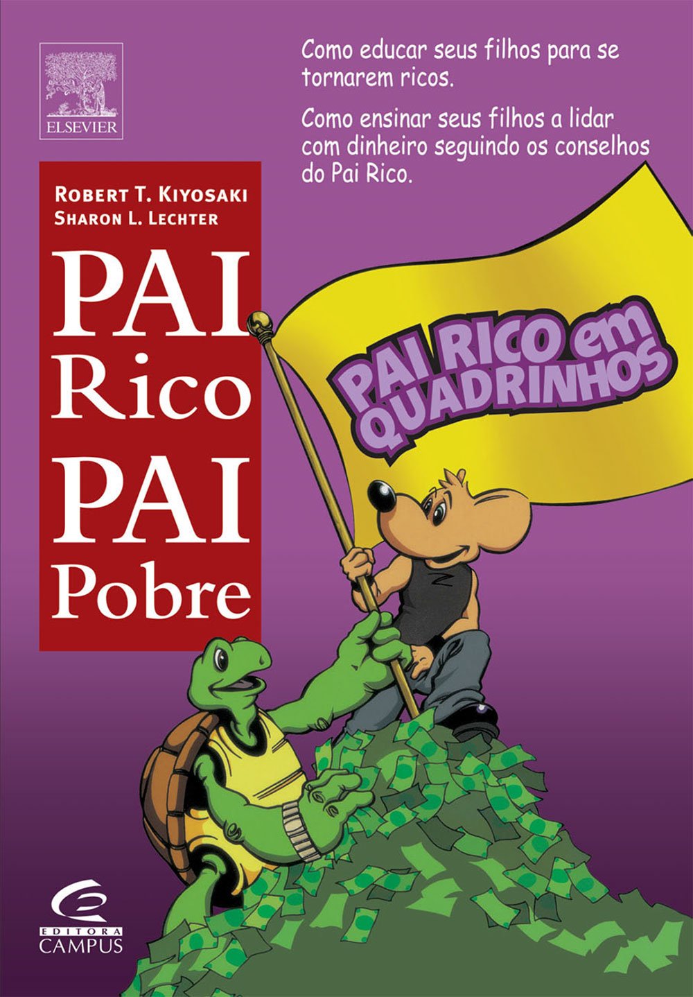 Pai Rico em Quadrinhos - Coleção Pai Rico (Em Portuguese do Brasil) book