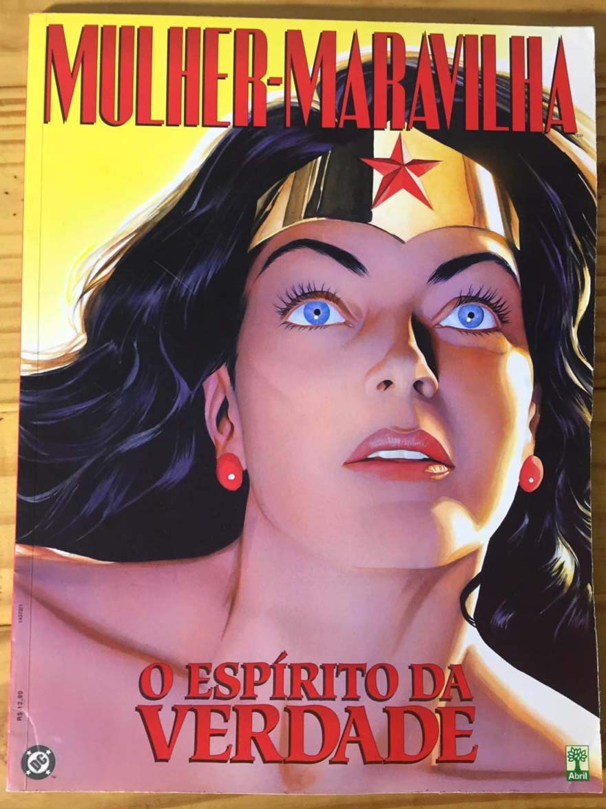 livro mulher maravilha o espirito da verdade alex ross paul dini 2002 Books