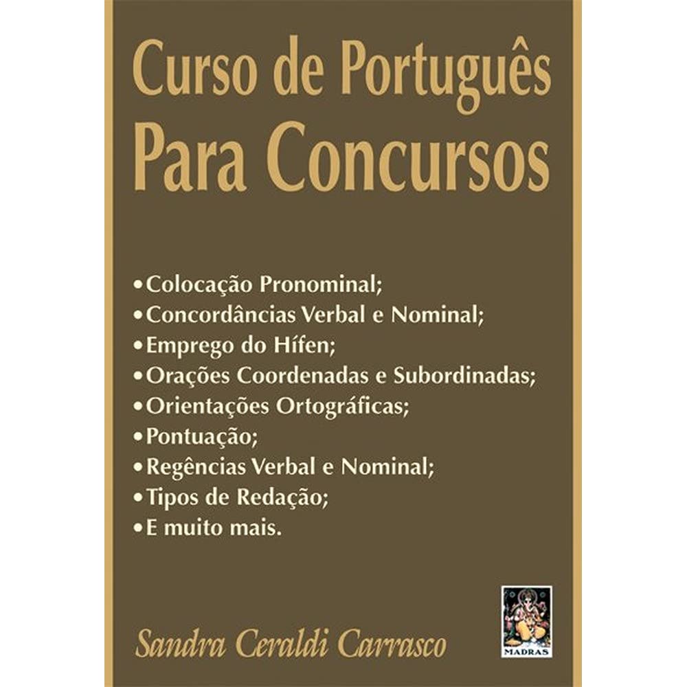 Curso De Portugues Para Concurso (Em Portuguese do Brasil) Books
