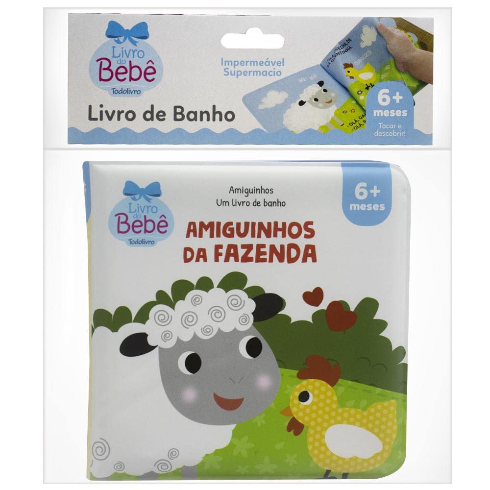 AMIGUINHOS DA FAZENDA COLECAO AMIGUINHOS UM LIVRO DE BANHO Books