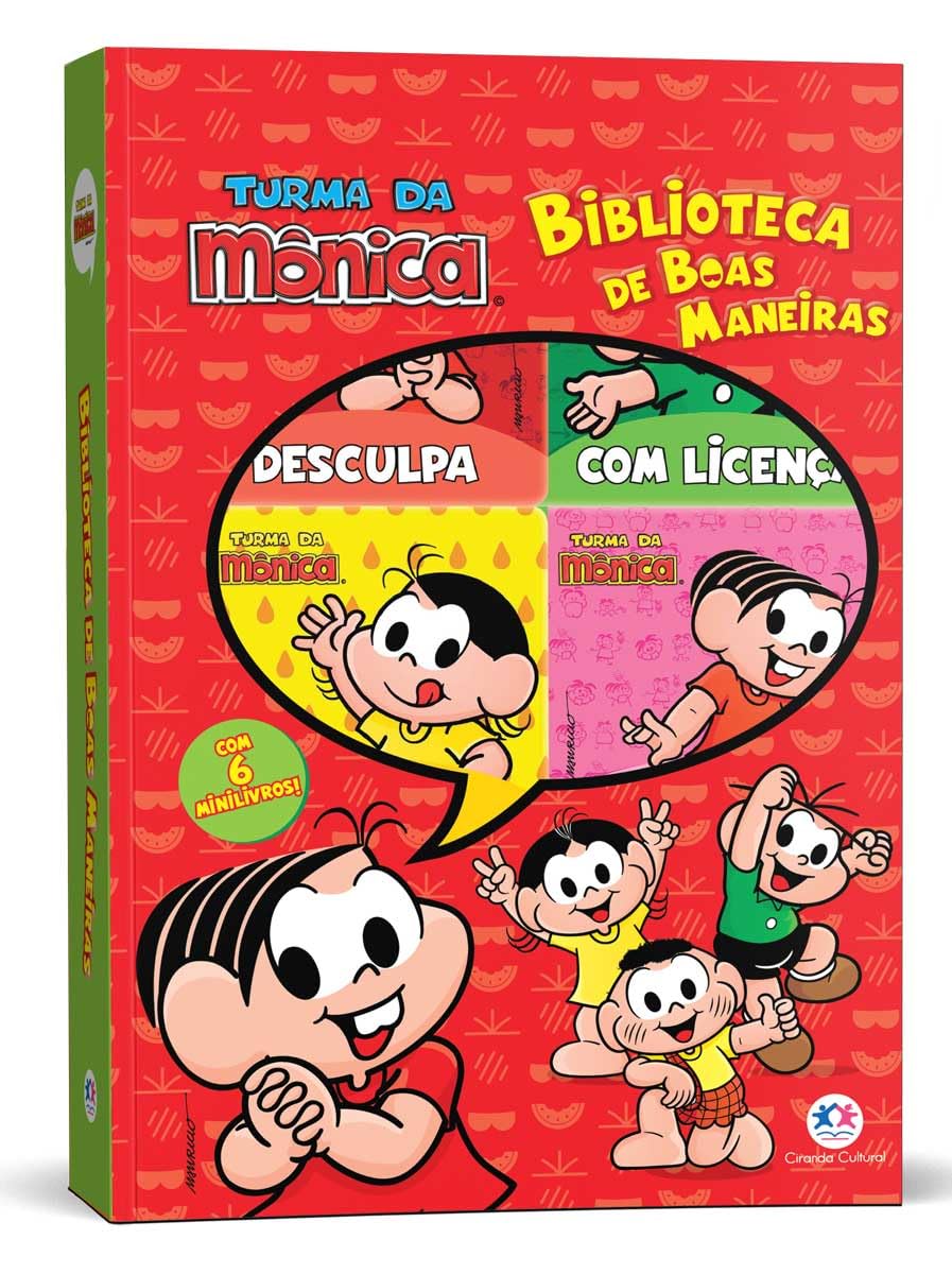 Turma da Mônica: Biblioteca de boas maneiras book
