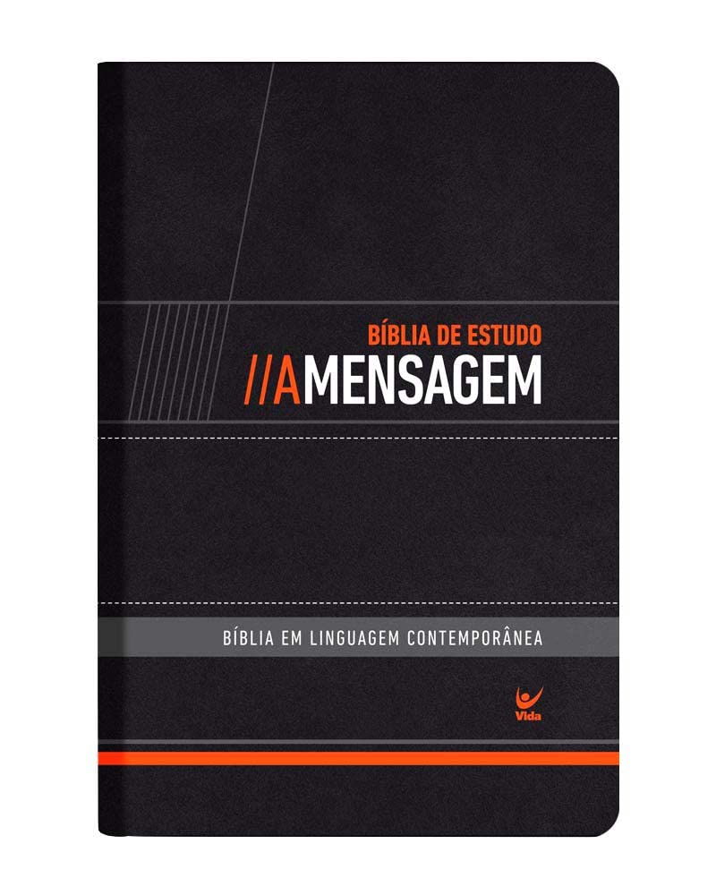 Bíblia de Estudo a Mensagem (Em Portuguese do Brasil) book