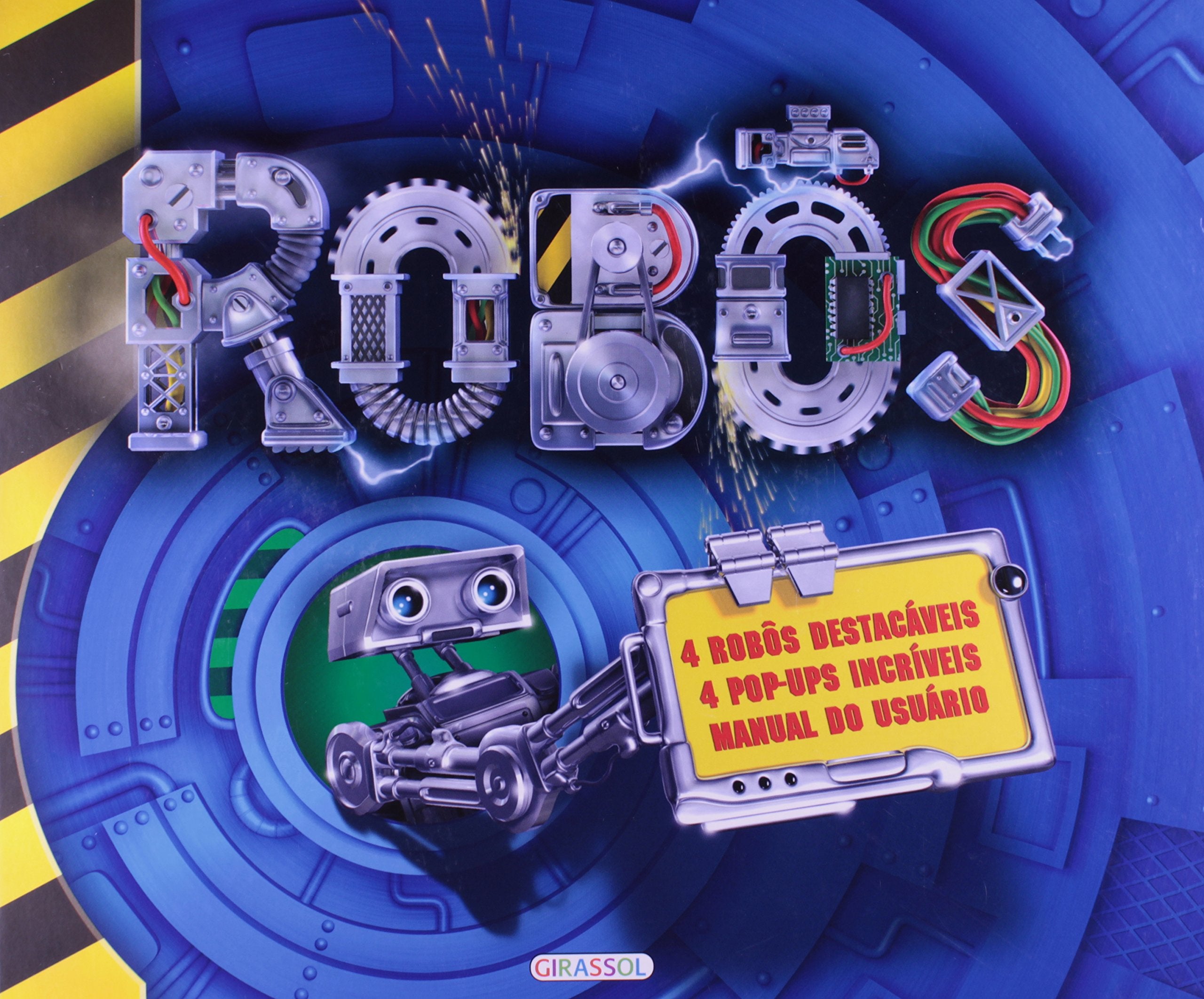 Robos - Livro Pop-Up (+ 4 Robos Destacaveis) (Em Portuguese do Brasil) Books