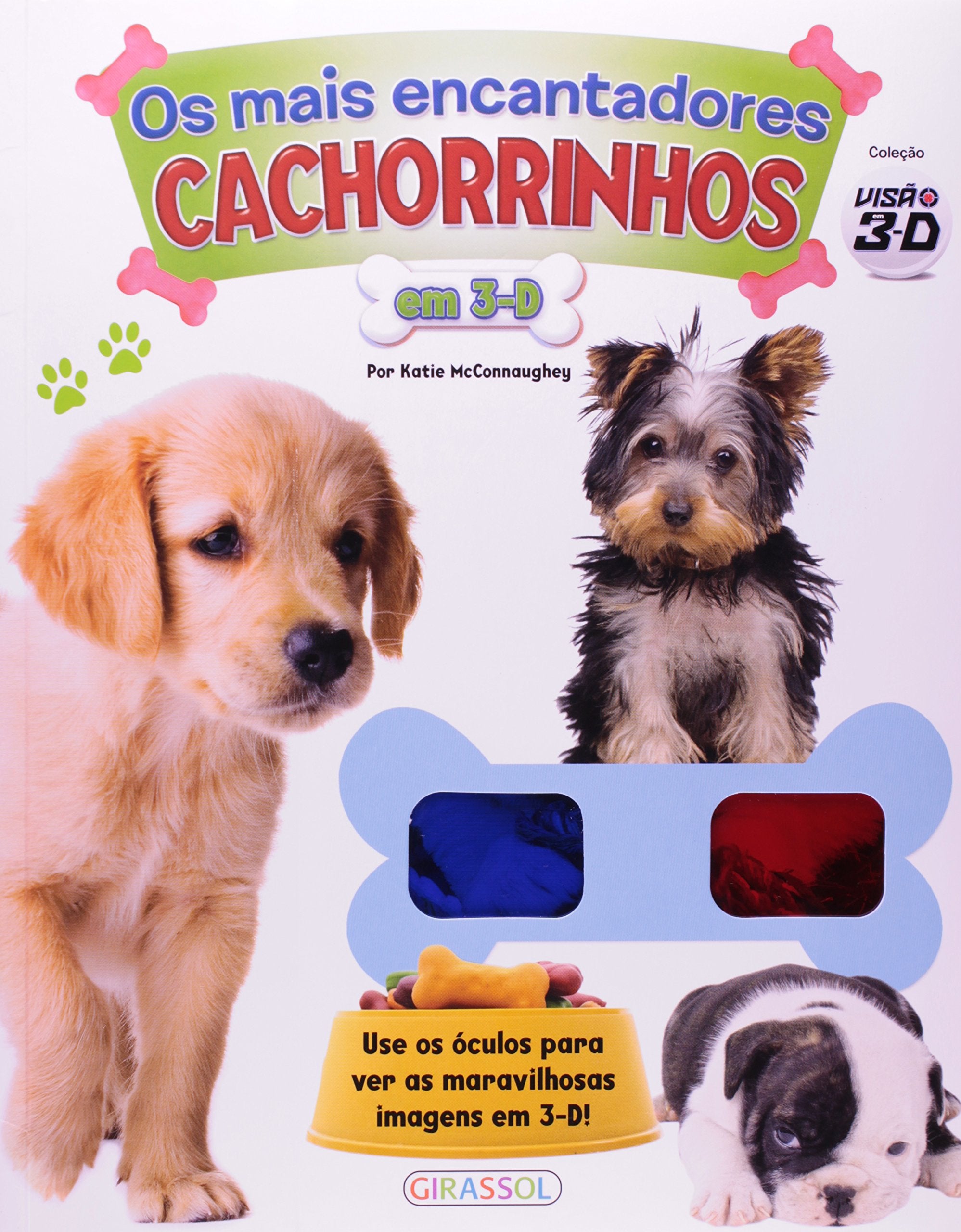 Visão 3D. Os Mais Encantadores Cachorrinhos (Em Portuguese do Brasil) Books